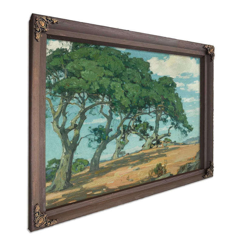The Top Of The Hill Near San Luis Obispo 1926 By William Wendt