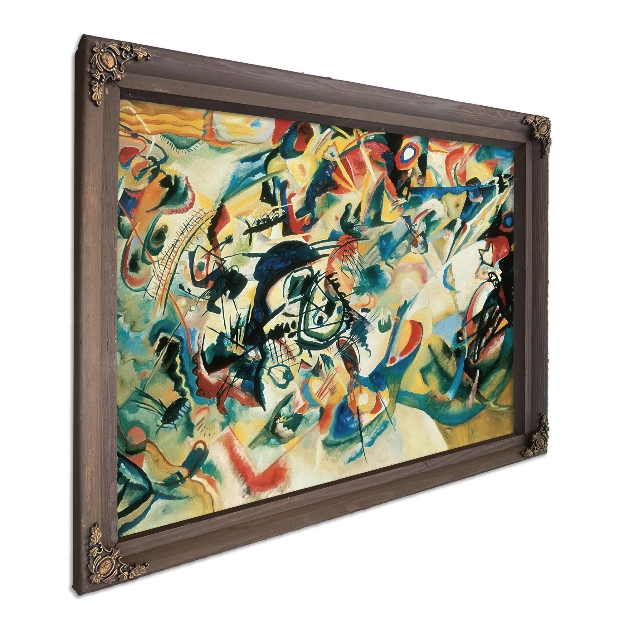 Composition Vii By Wassily Kandinsky Fine Art Print