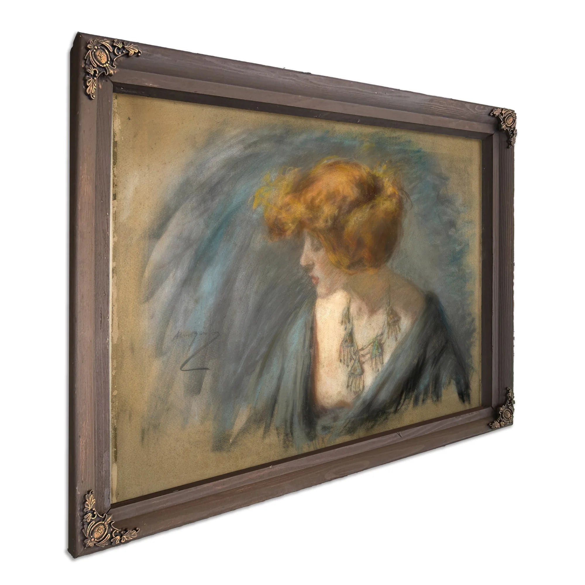 Titian Hair By Alice Pike Barney Fine Art Print