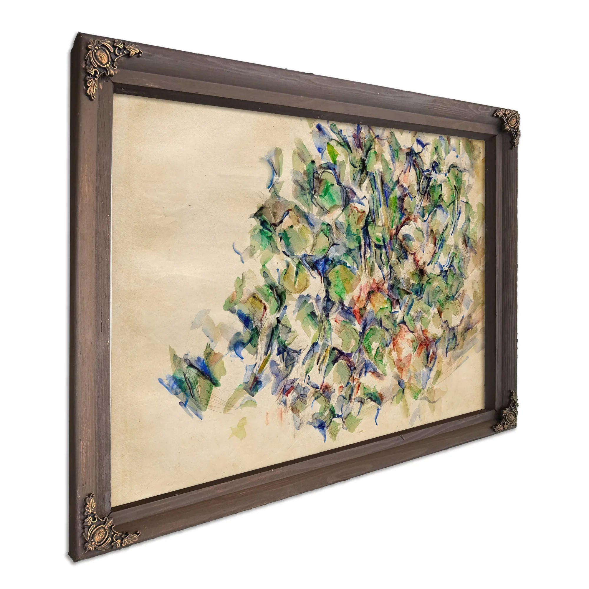 Foliage By Paul Cezanne Fine Art Print