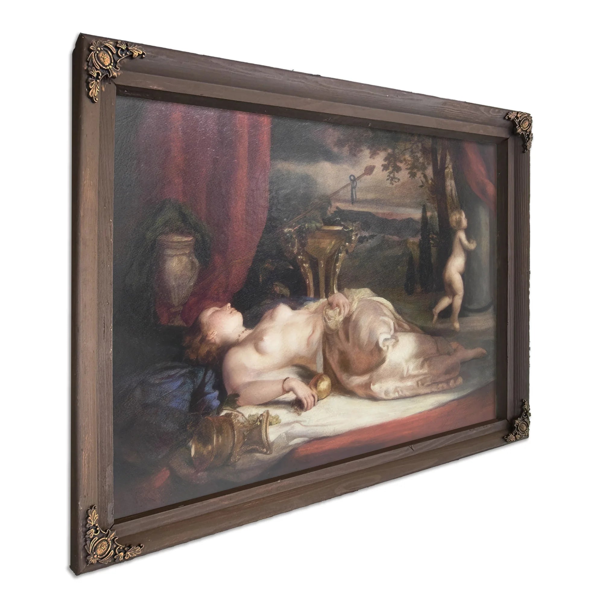 Nude Asleep By William Etty Fine Art Print