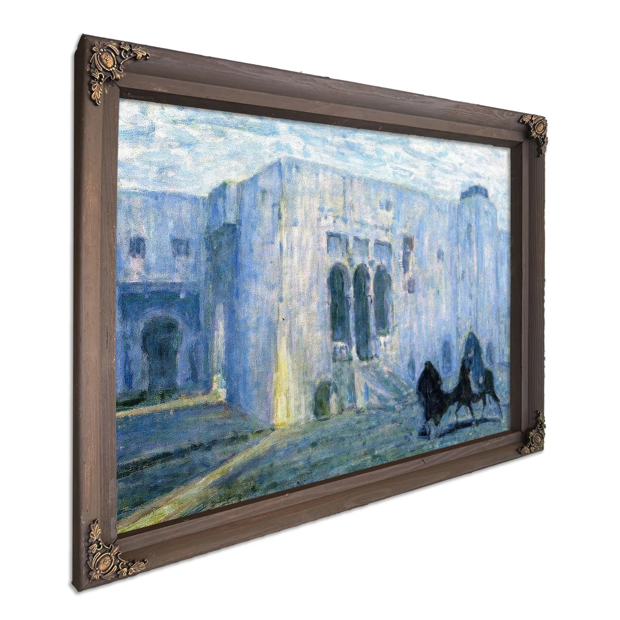 Flight Into Egypt Palais De Justice, Tangier By Henry Ossawa Tanner Fine Art Print