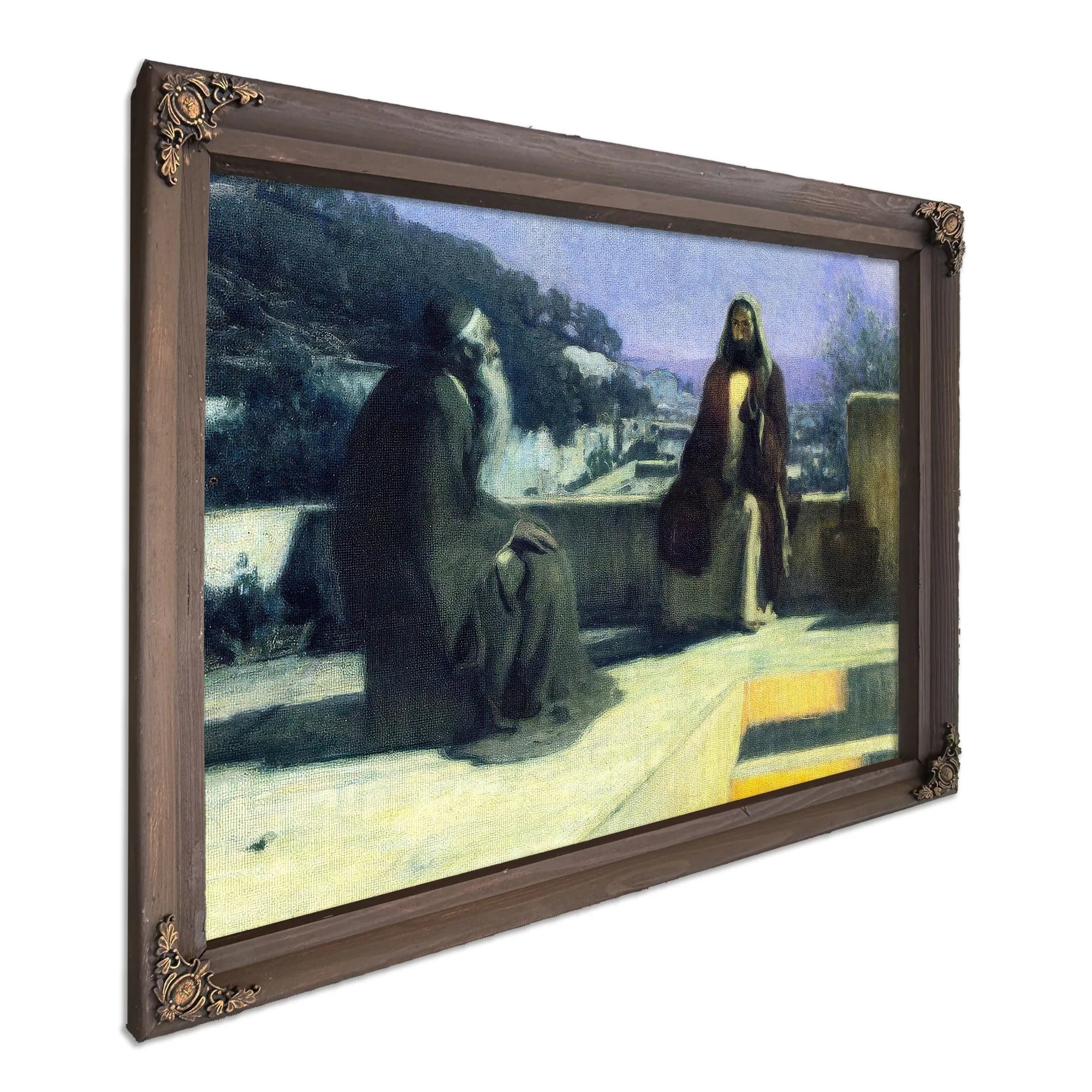 Nicodemus Visiting Jesus By Henry Ossawa Tanner Fine Art Print