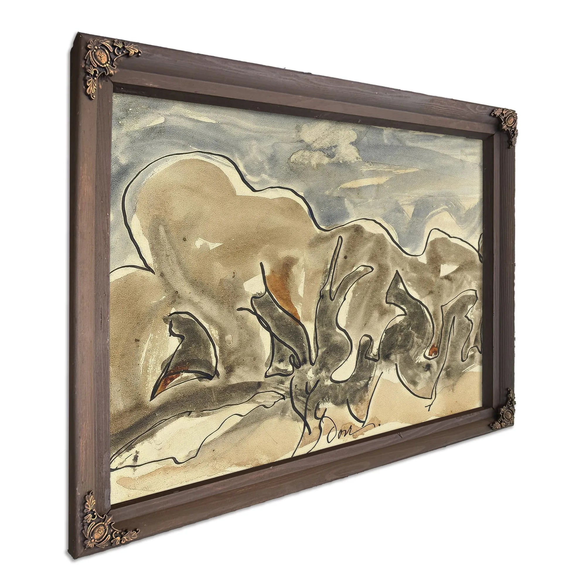 Dancing Tree Forms By Arthur Dove Fine Art Print