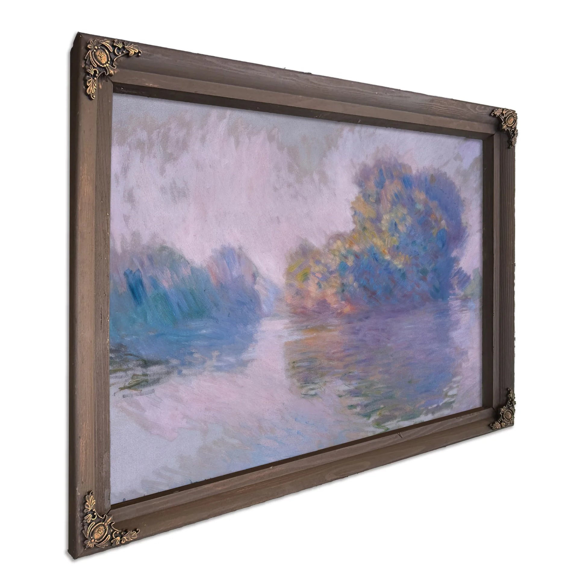 Islands At Port Villez By Claude Monet Fine Art Print
