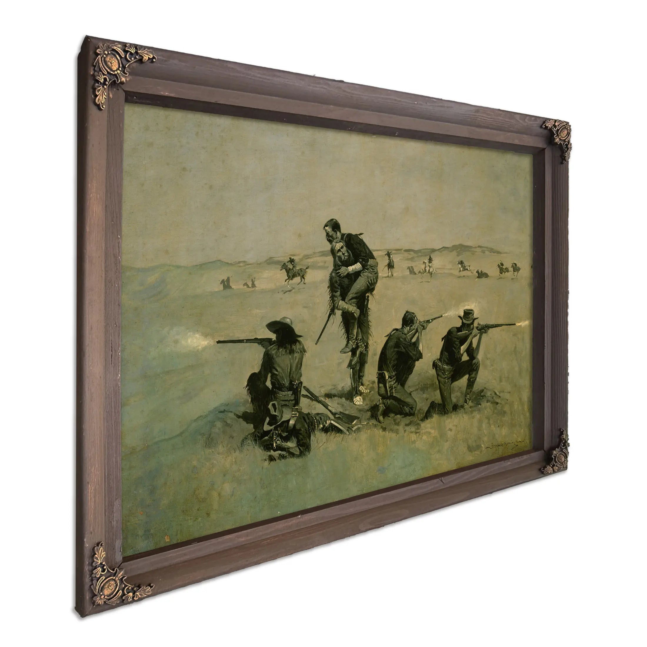 The Last Stand by Frederic Remington