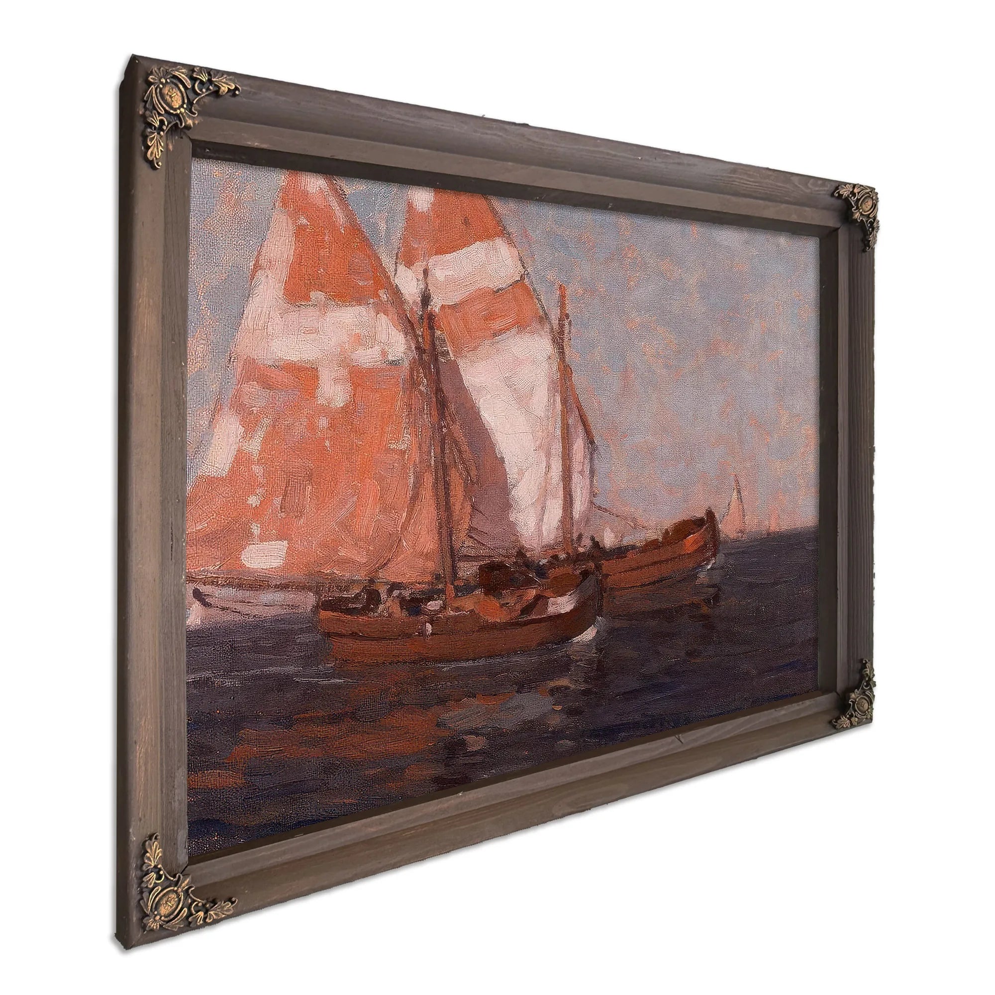 Sailboats On The Adriatic By Edgar Payne Fine Art Print