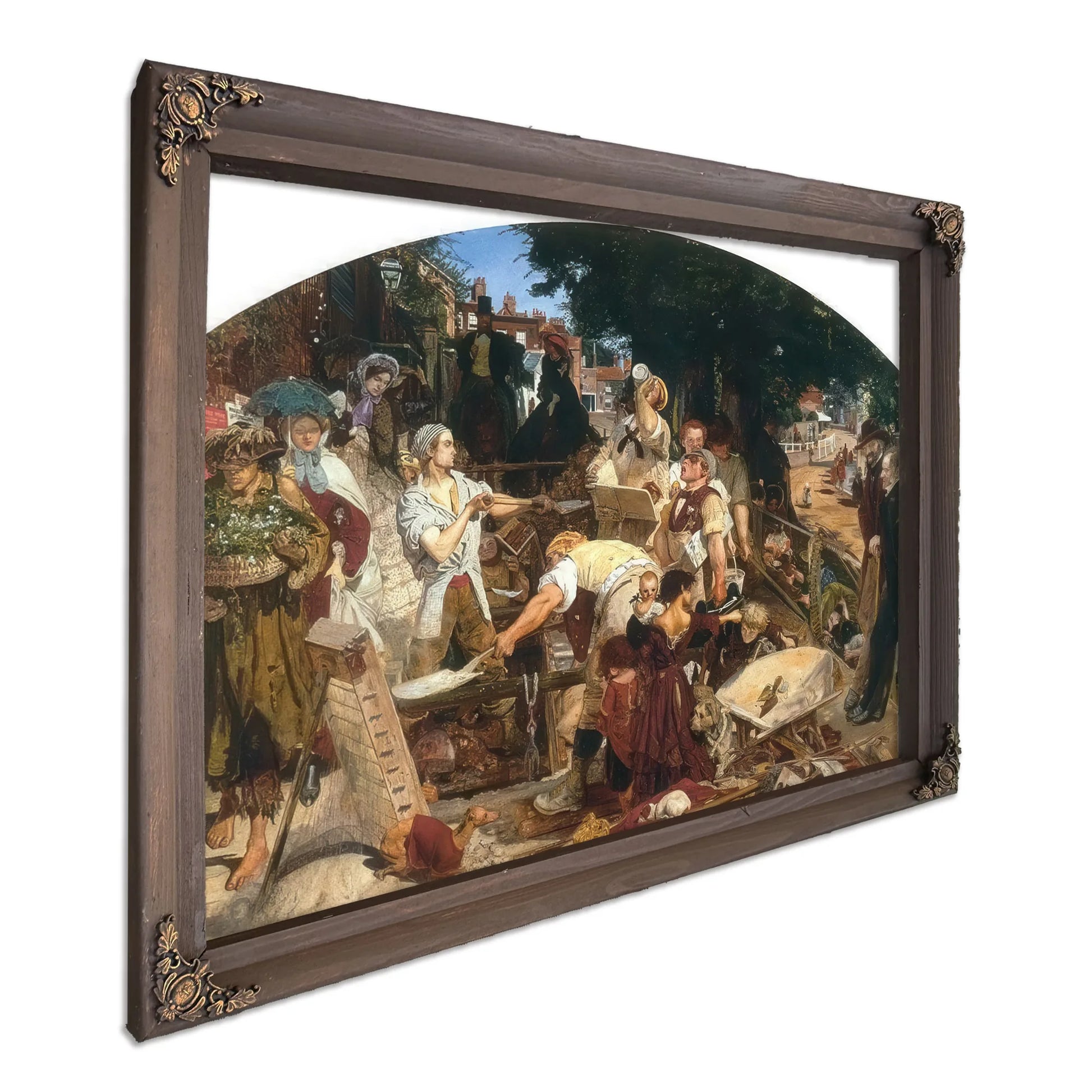 Work By Ford Madox Brown Fine Art Print