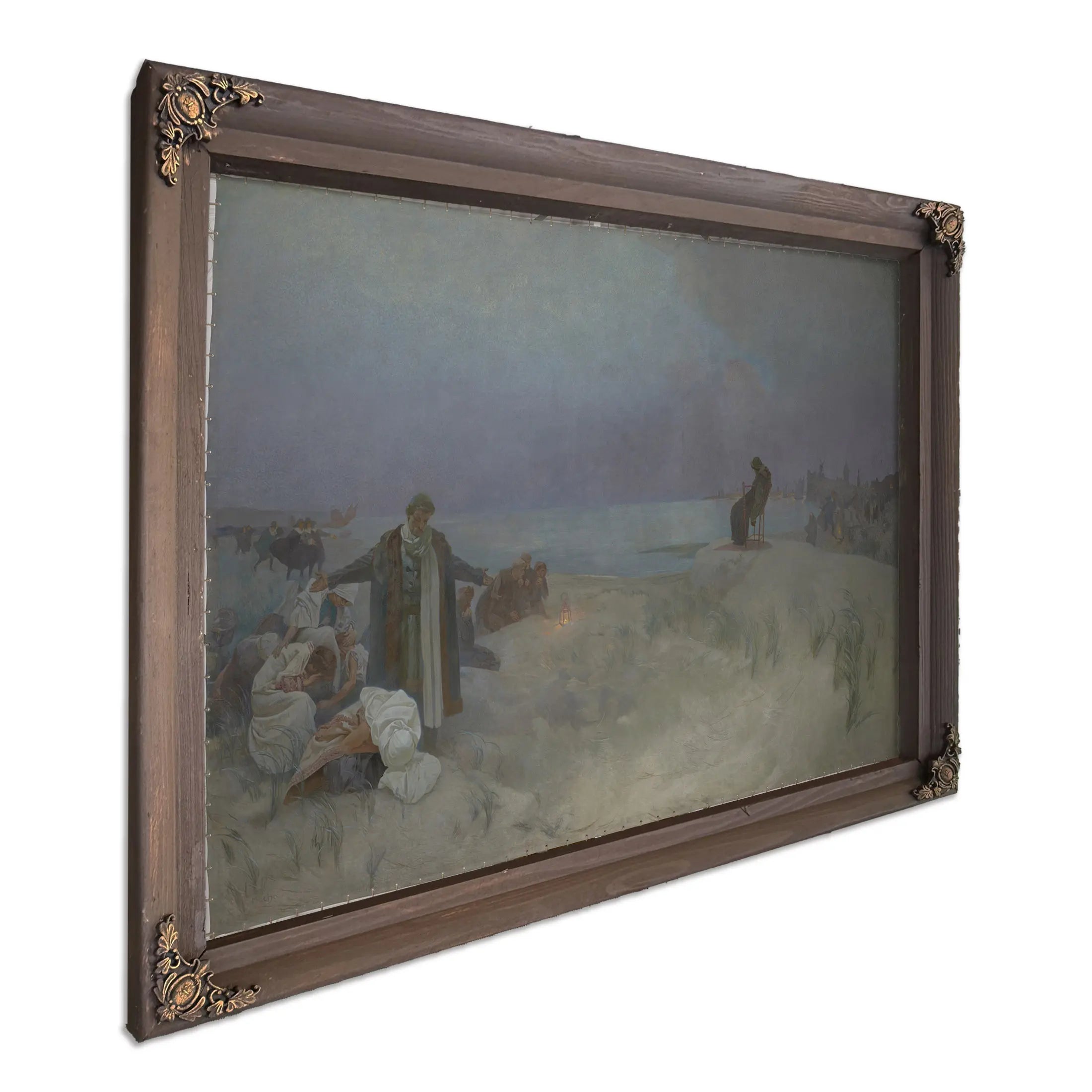The Last Days Of Jan Amos Komensky In Naarden by Alphonse Mucha