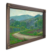 El Toro Road At Laguna Beach By William Wendt Fine Art Print
