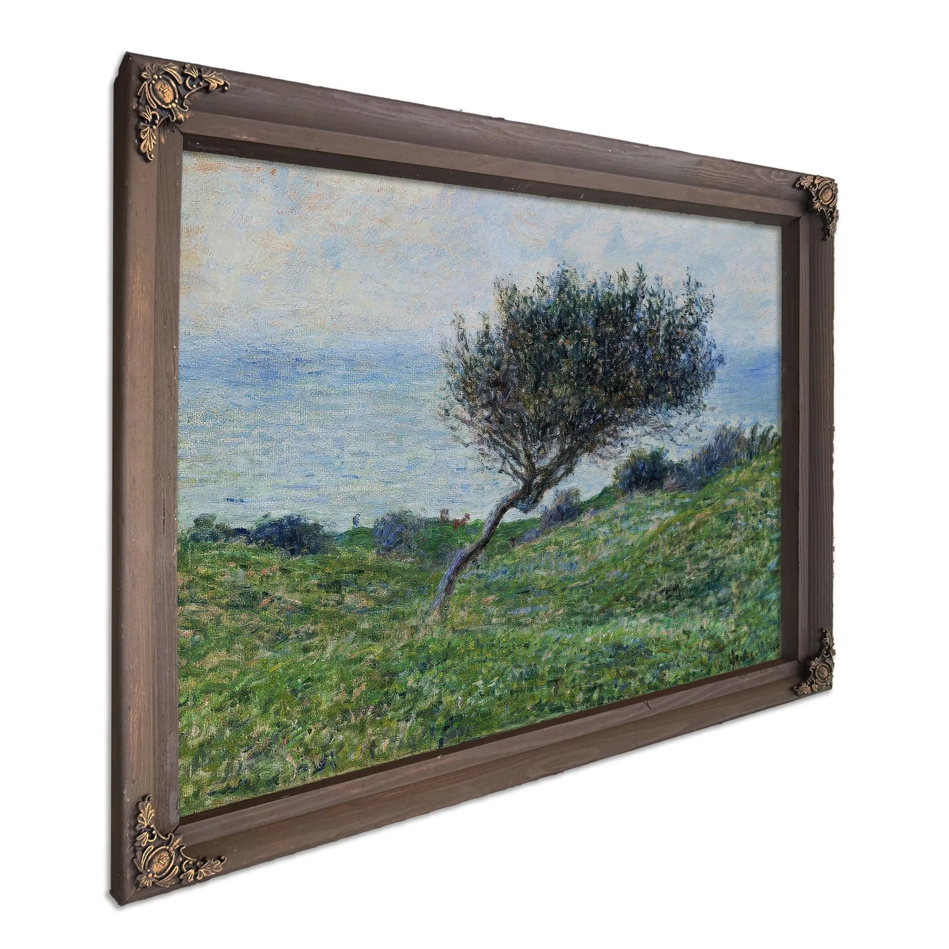 Sea Coast At Trouville By Claude Monet Fine Art Print