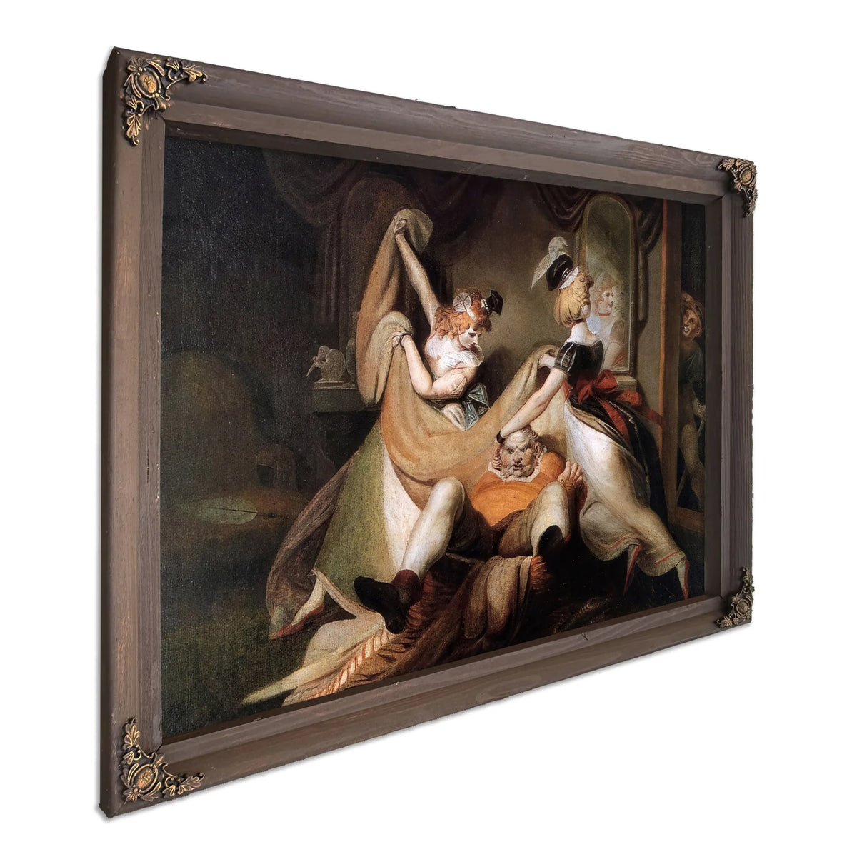 Falstaff In The Laundry Basket By Henry Fuseli Fine Art Print