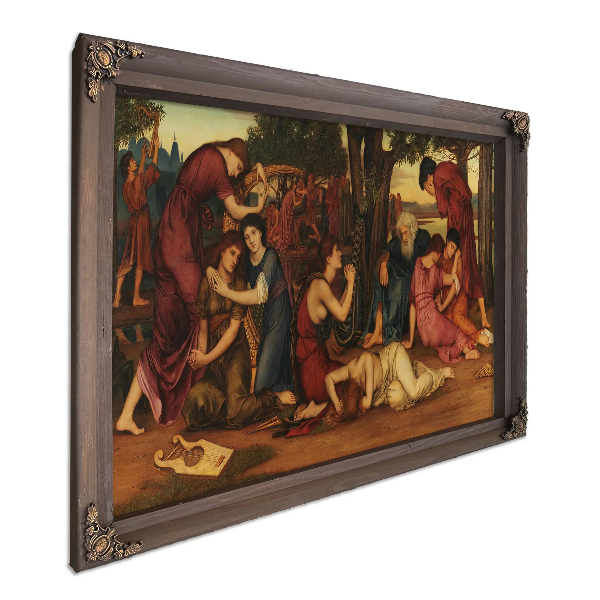 By The Waters Of Babylon by Evelyn De Morgan