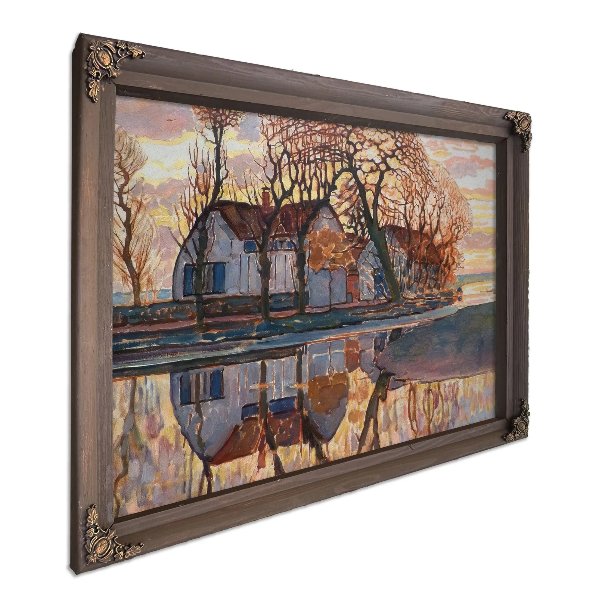 Farm Near Duivendrecht 1916 By Piet Mondrian Fine Art Print