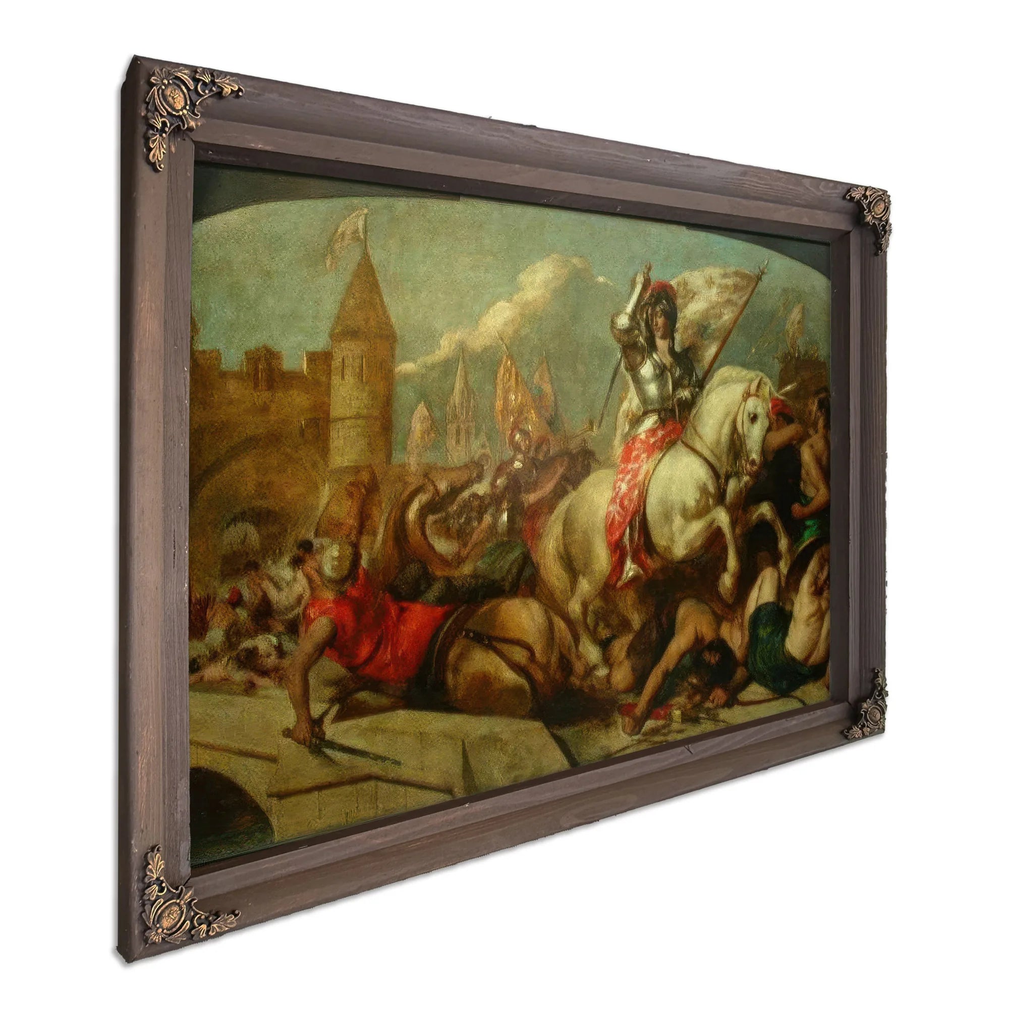 Jeanne D'arc Leaving Orleans By William Etty Fine Art Print