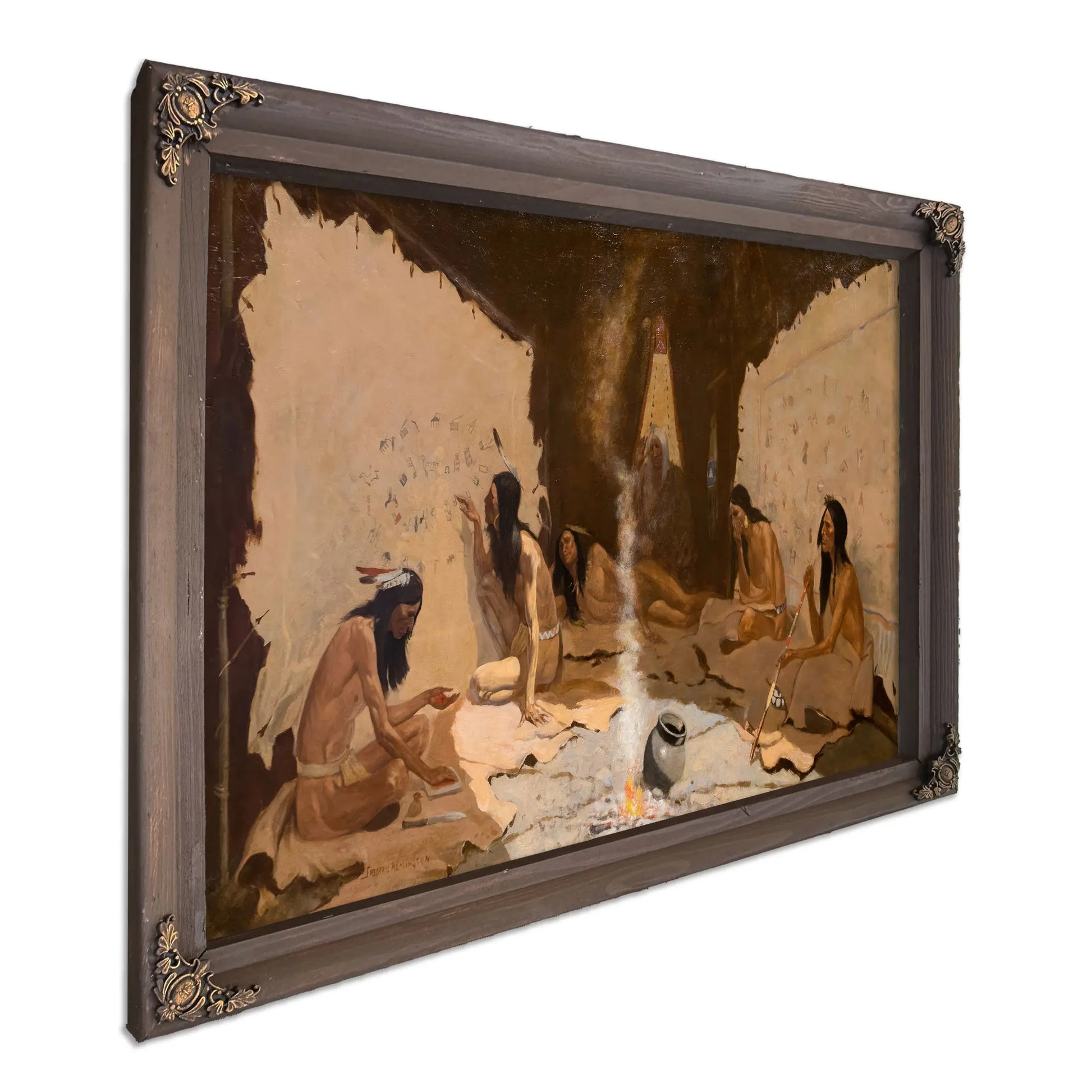Art Institute Of Chicago B by Frederic Remington