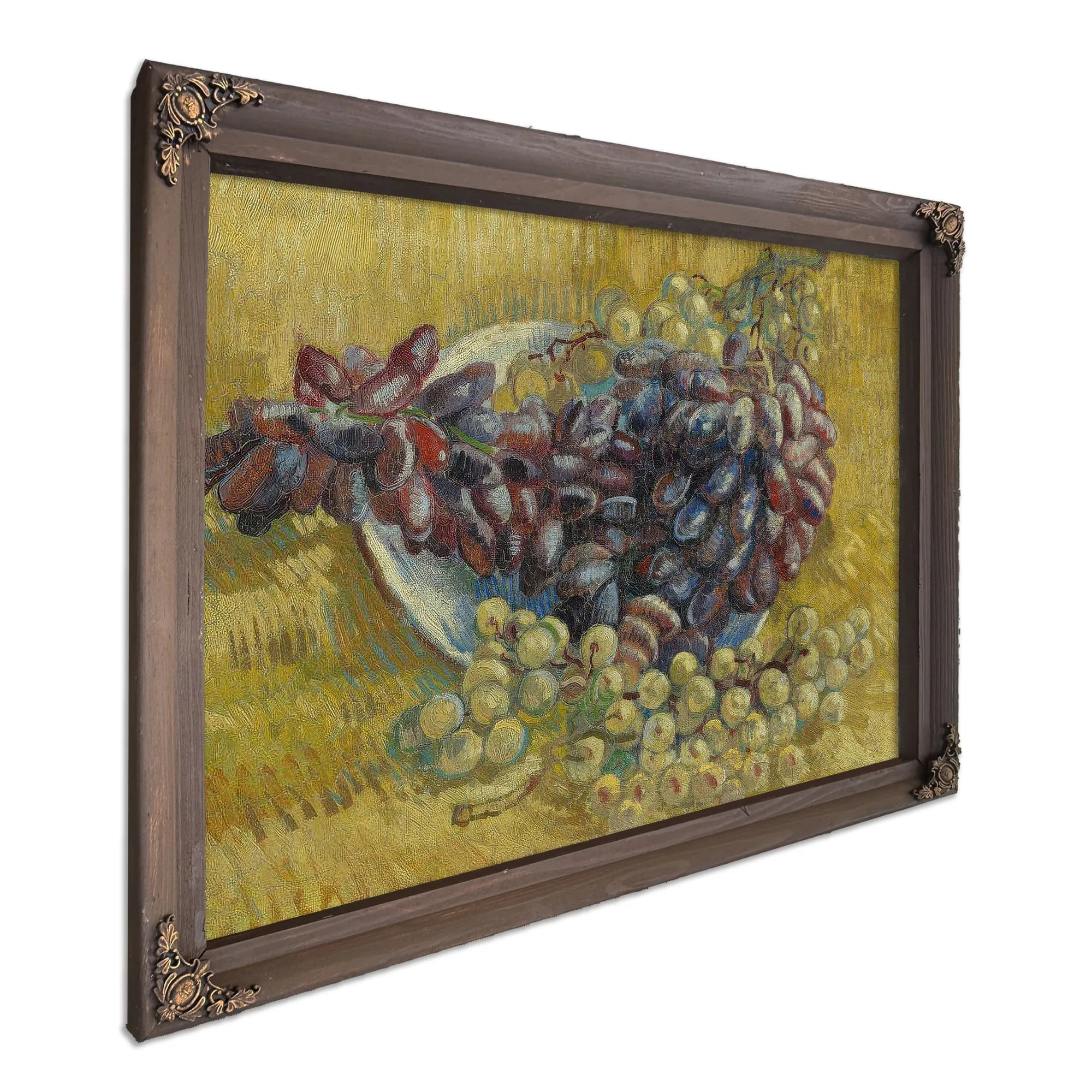 Grapes By Vincent Van Gogh Fine Art Print