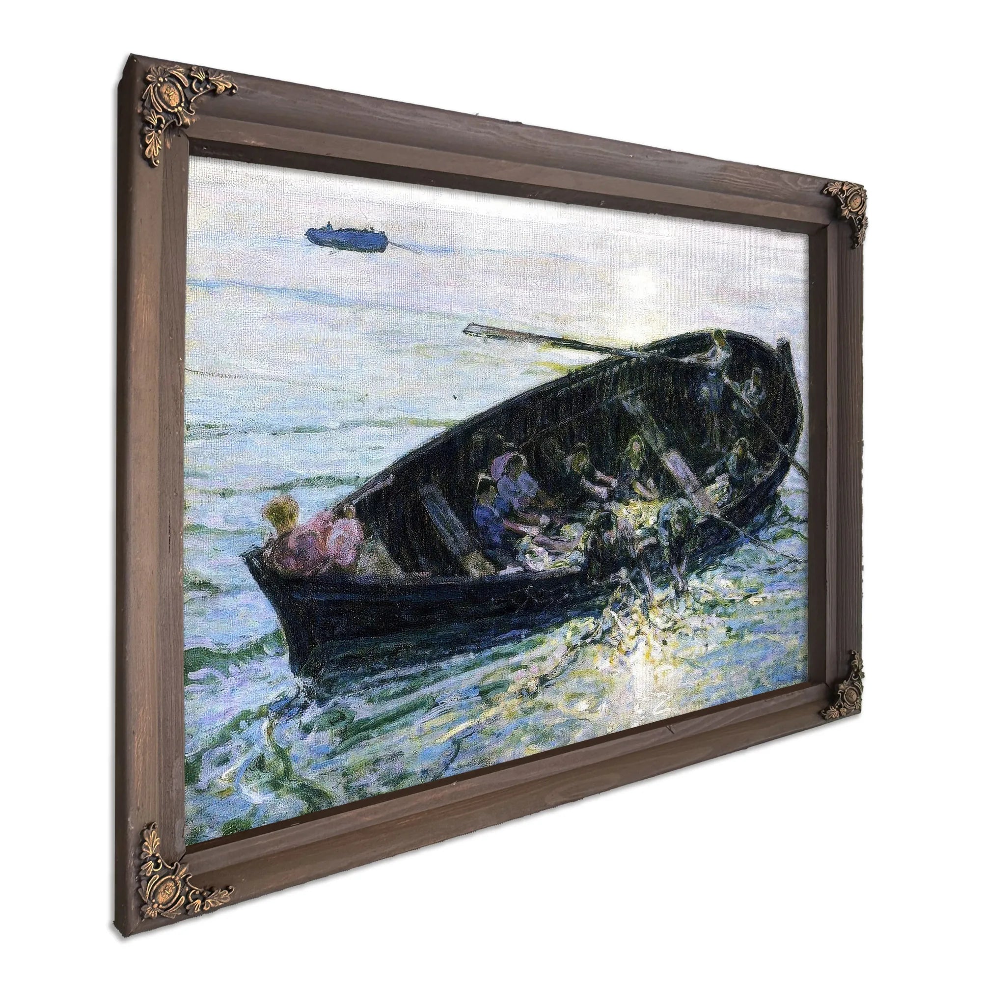 Miraculous Haul Of Fishes By Henry Ossawa Tanner Fine Art Print