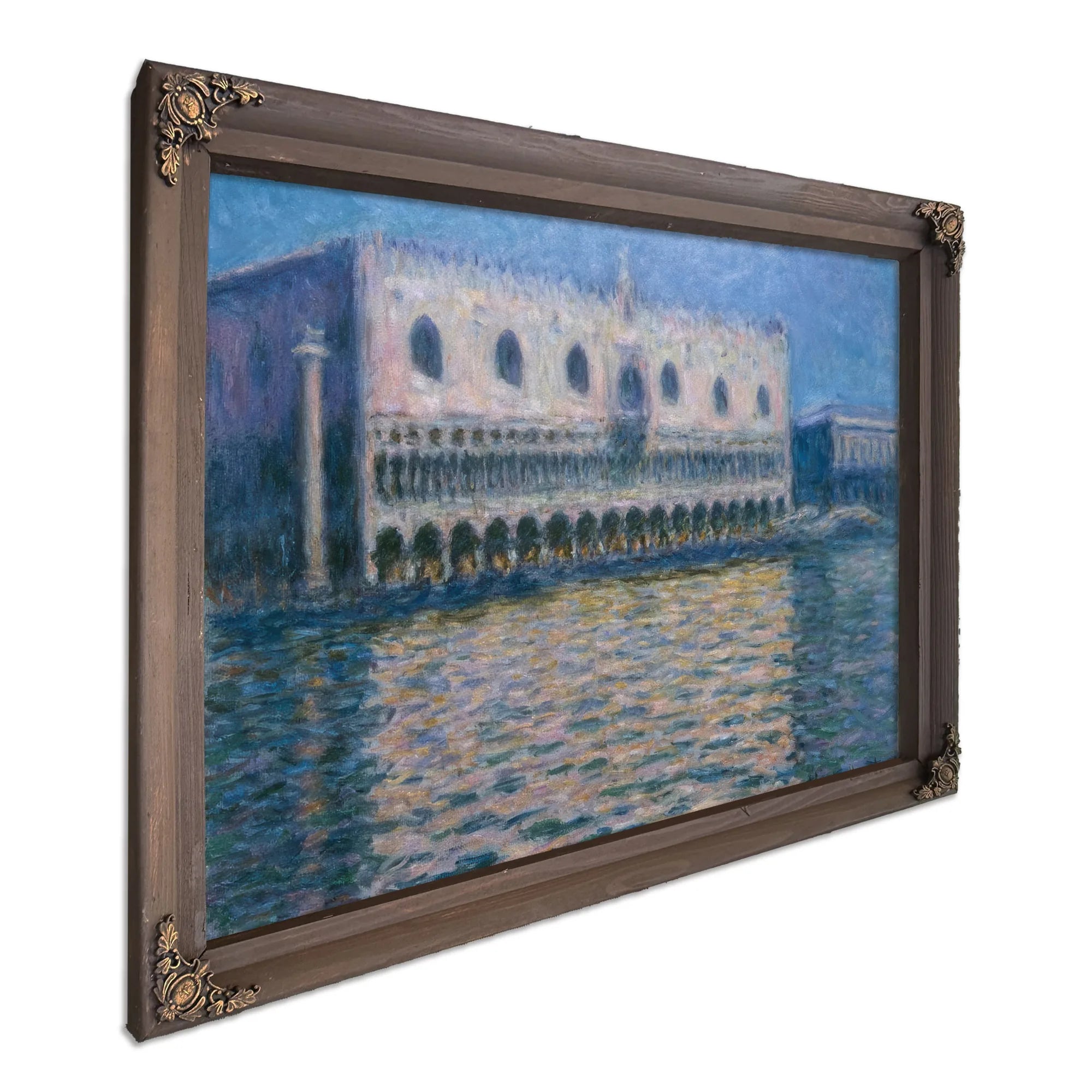 The Doge's Palace In Venice By Claude Monet Fine Art Print