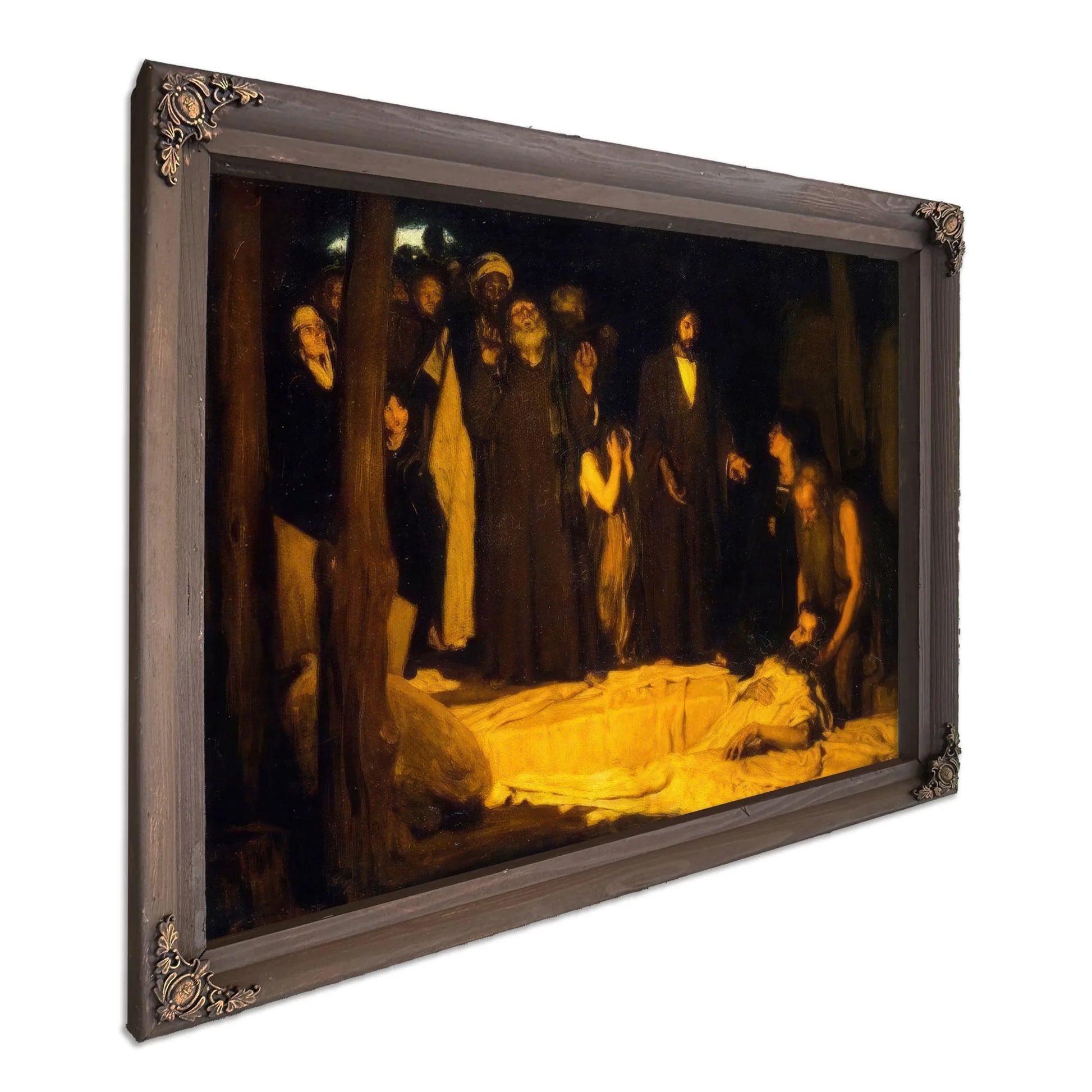 The Resurrection Of Lazarus By Henry Ossawa Tanner Fine Art Print
