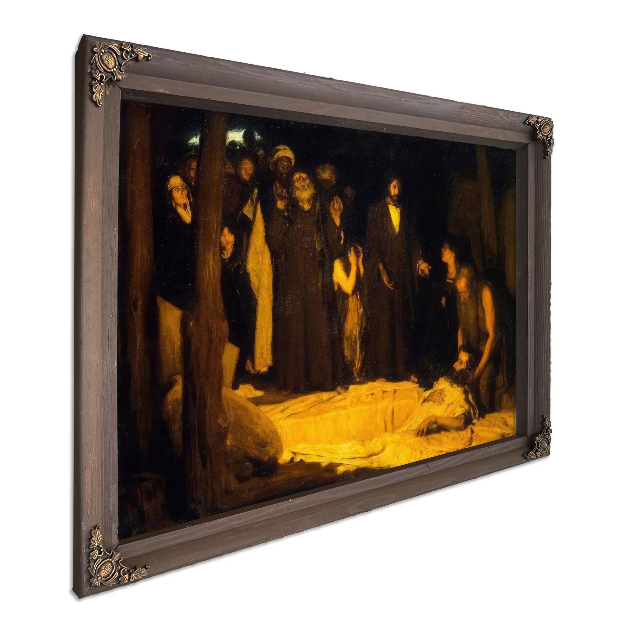 The Resurrection Of Lazarus By Henry Ossawa Tanner Fine Art Print