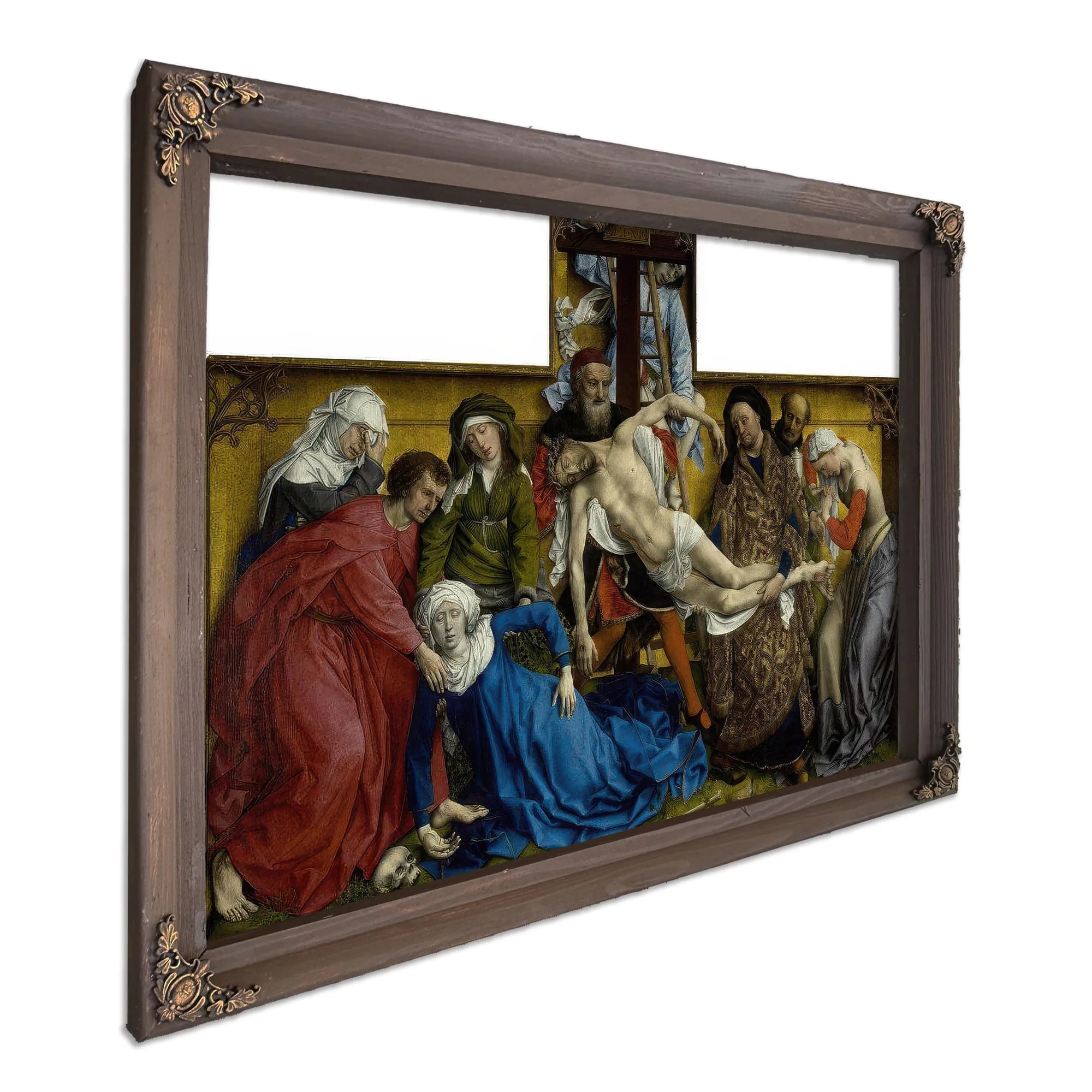 The Descent From The Cross 1438 By Rogier Van Der Weyden Fine Art Print