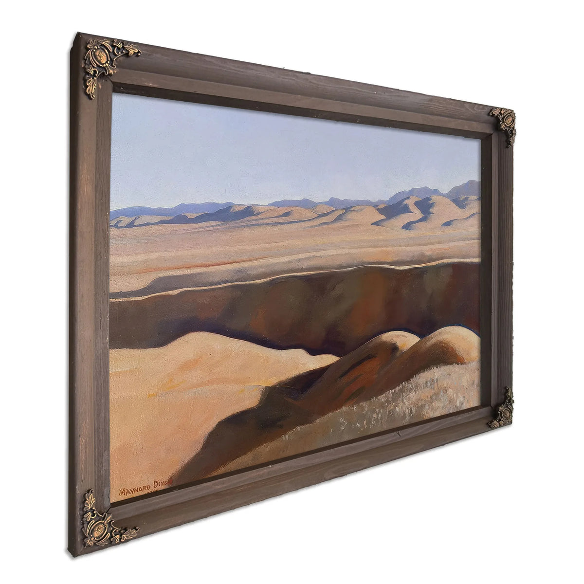 Deserted Sheep Range By Maynard Dixon Fine Art Print