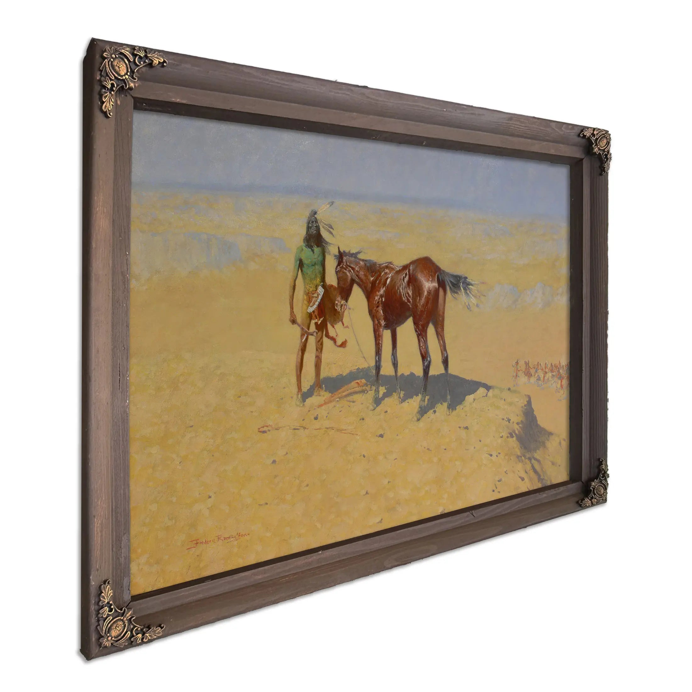 Remington Ridden Down  by Frederic Remington