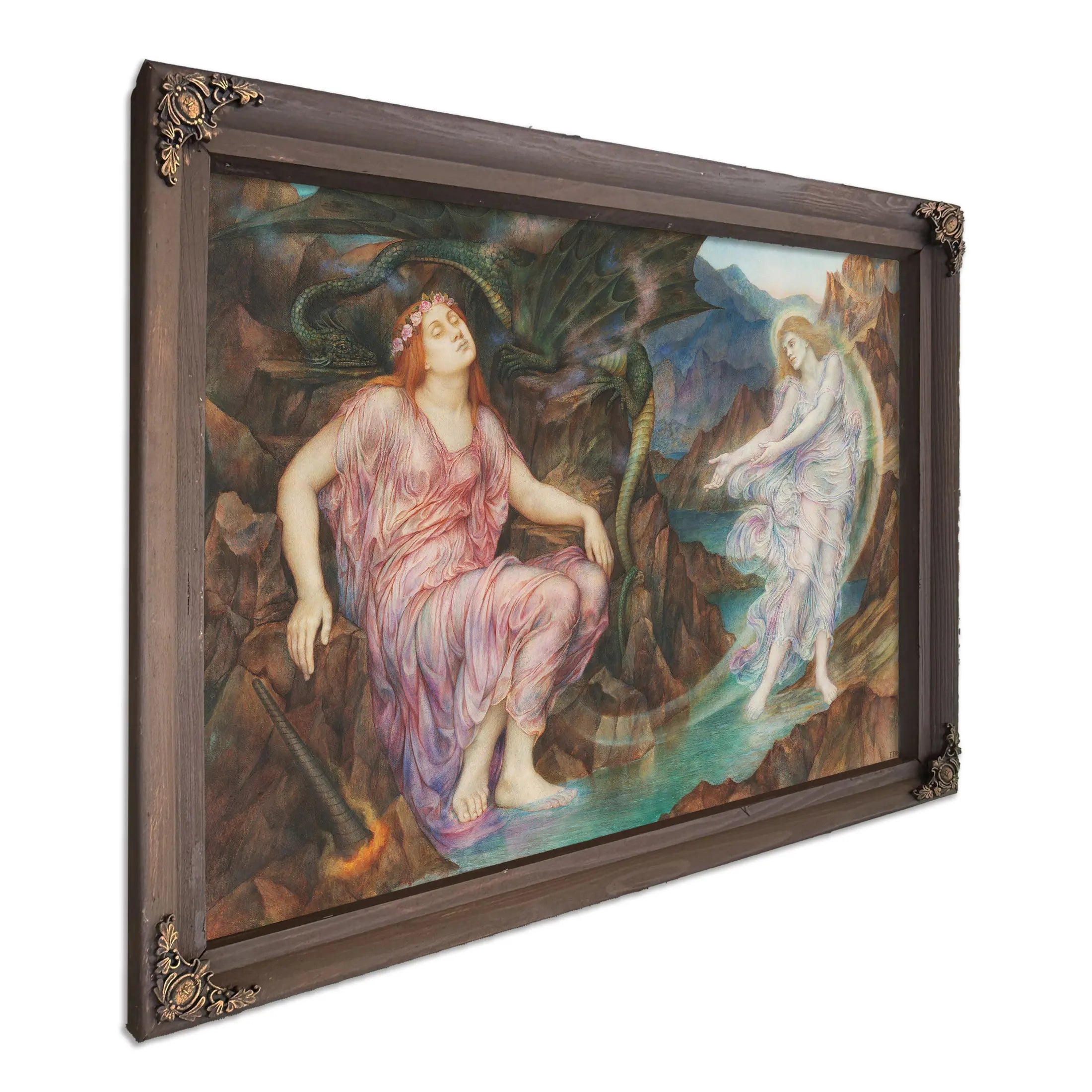 The Passing Of The Soul At Death by Evelyn De Morgan