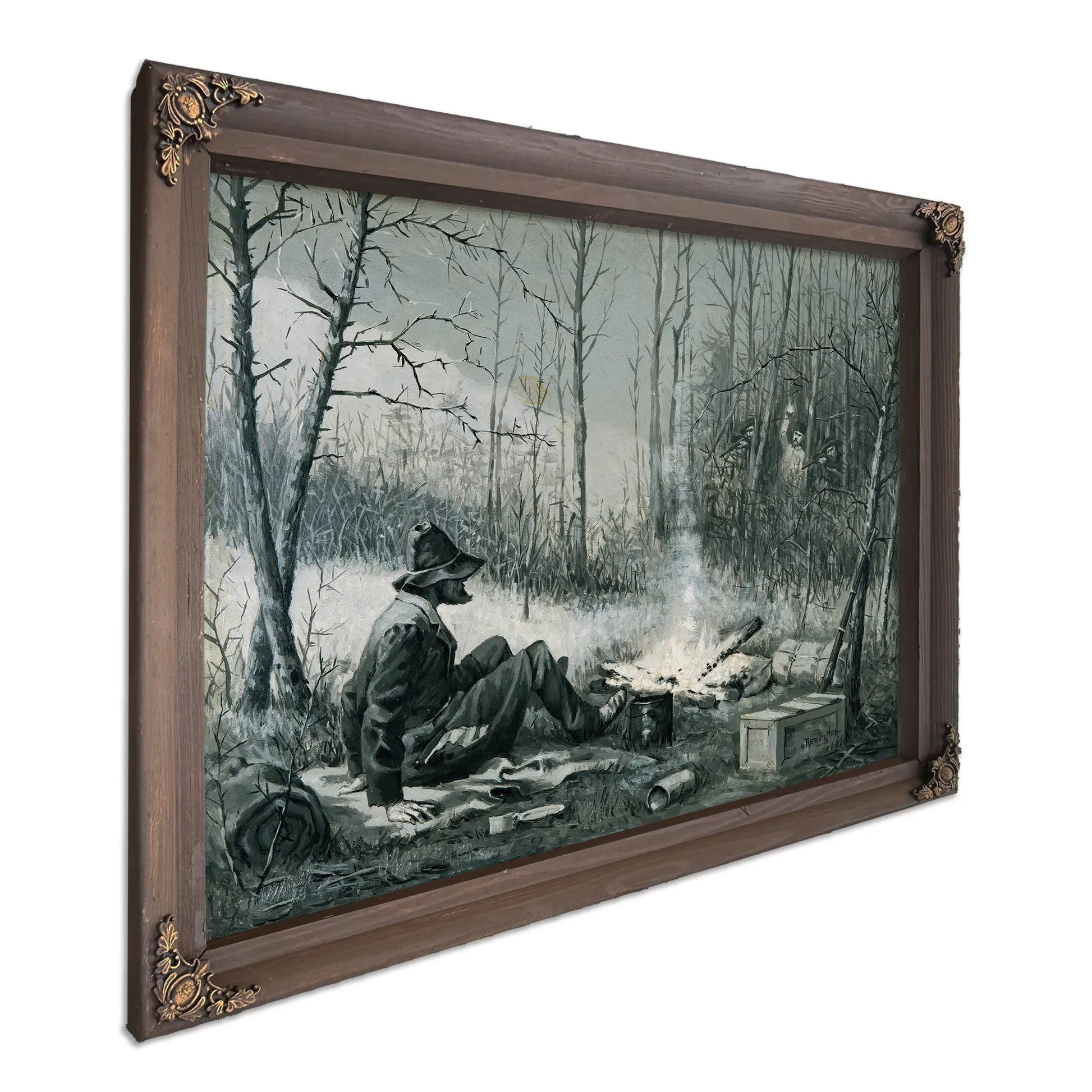 The Capture Of The German by Frederic Remington