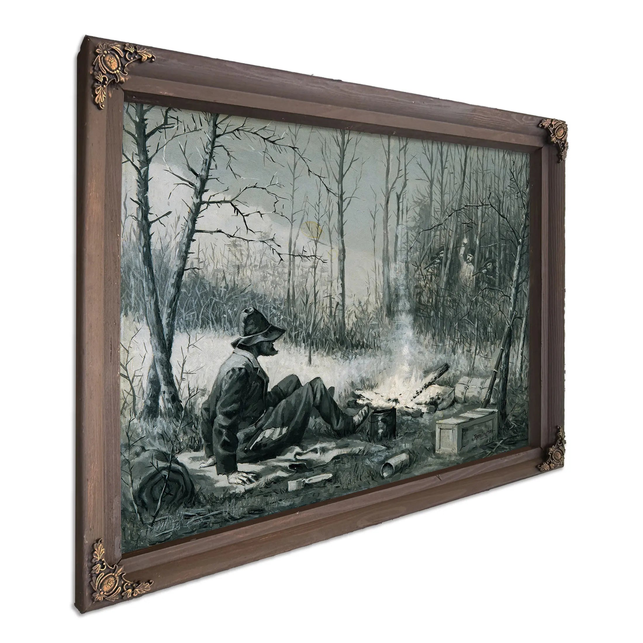 The Capture Of The German by Frederic Remington