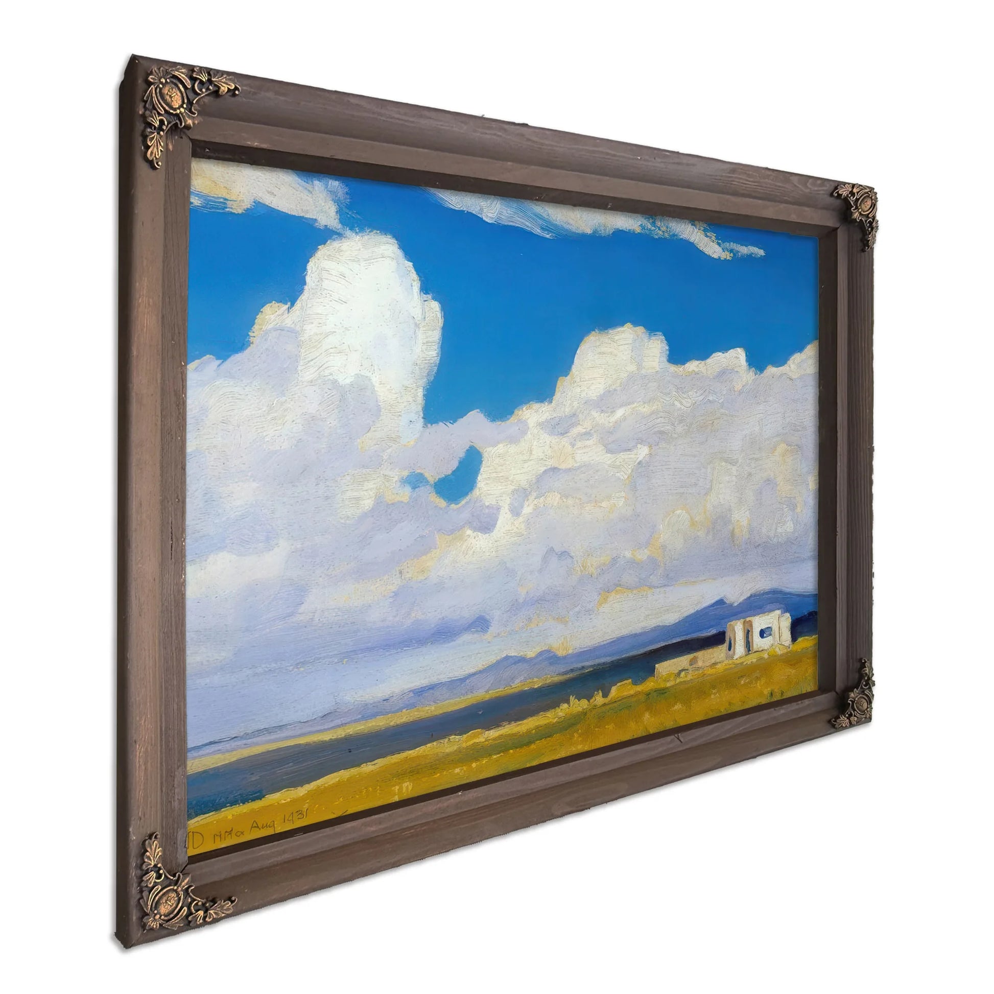 Taos New Mexico By Maynard Dixon Fine Art Print