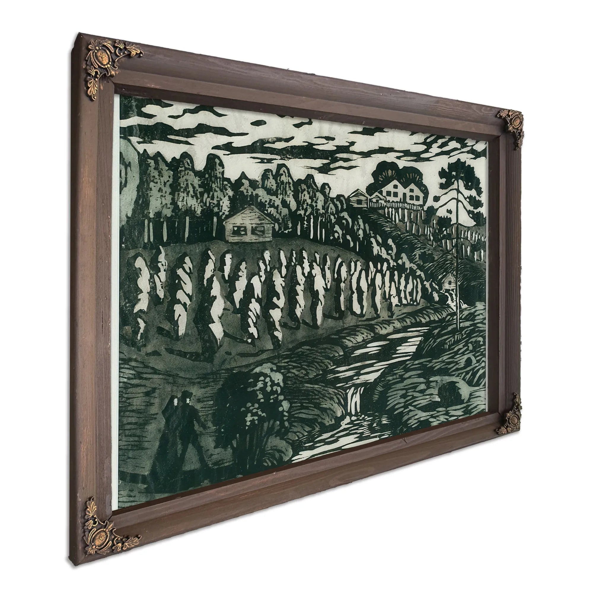Large Stook 4 By Nicolai Astrup Fine Art Print