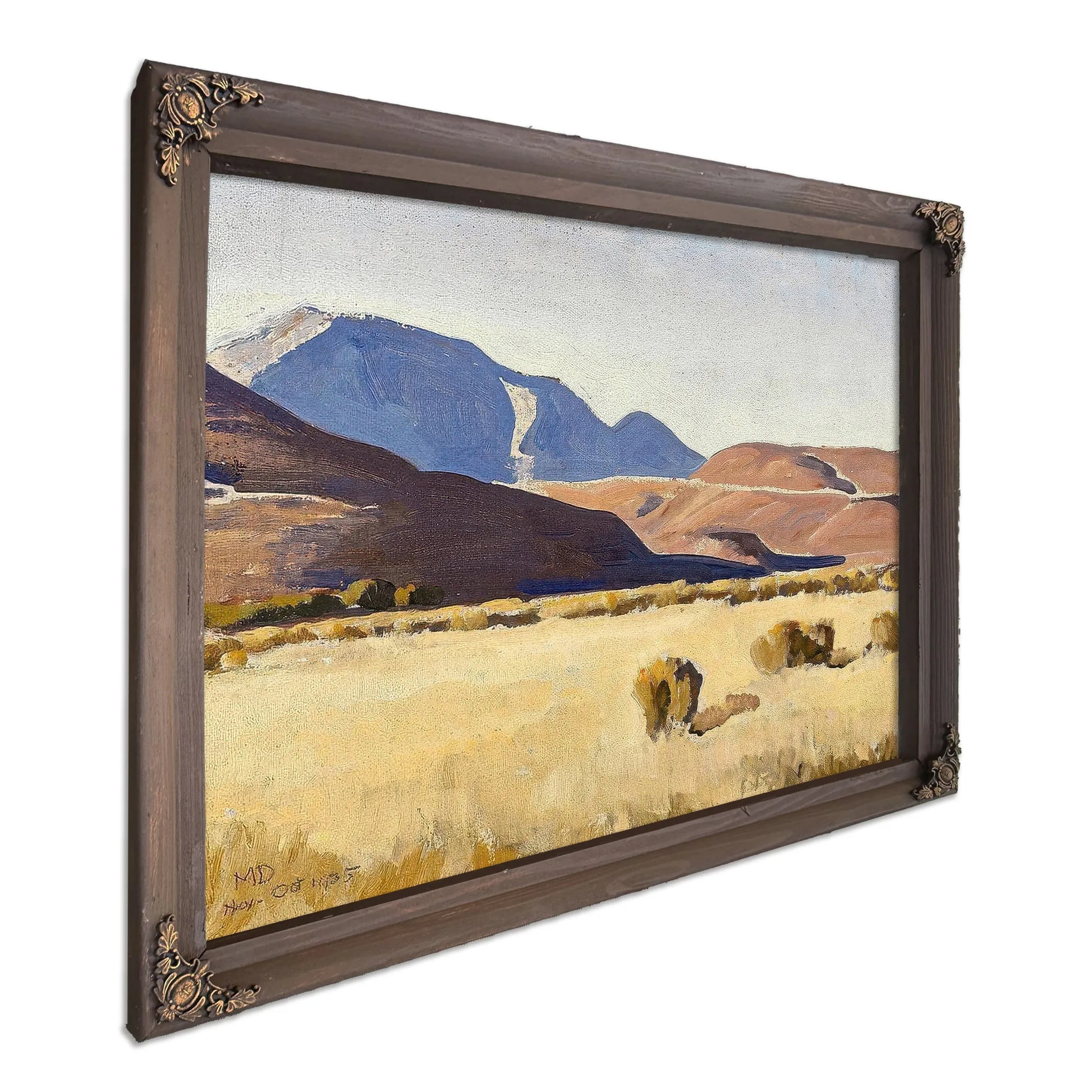 Desert Hills Nevada 1935 By Maynard Dixon Fine Art Print