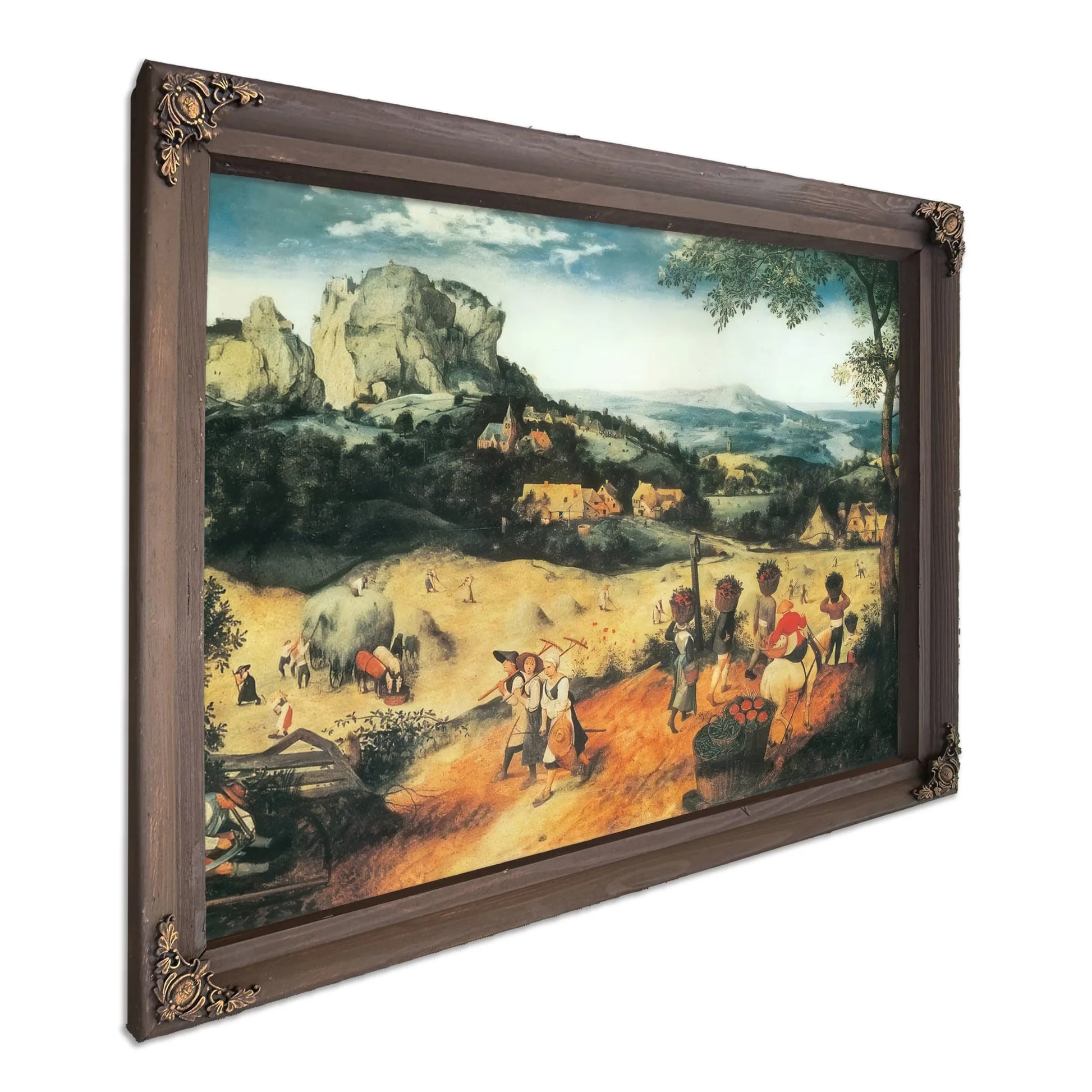 The Corn Harvest 2 1565 By Pieter Bruegel Fine Art Print