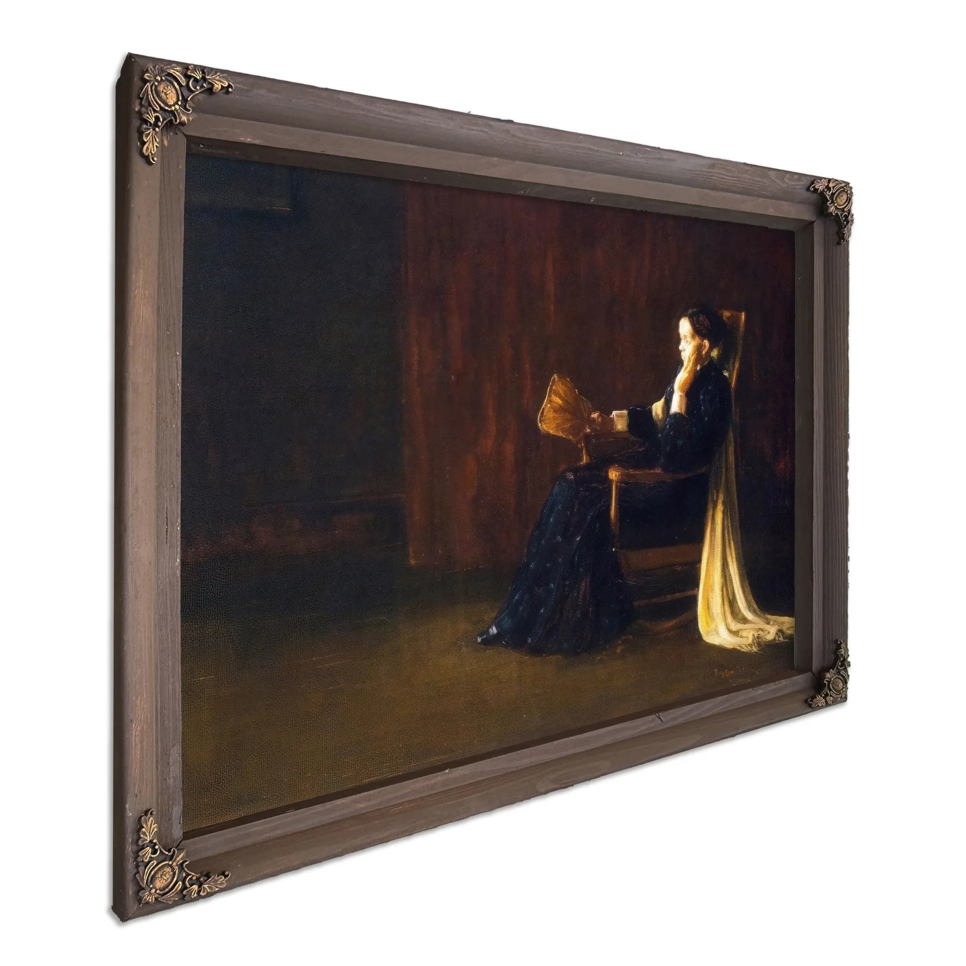 Portrait Of The Artist's Mother By Henry Ossawa Tanner Fine Art Print