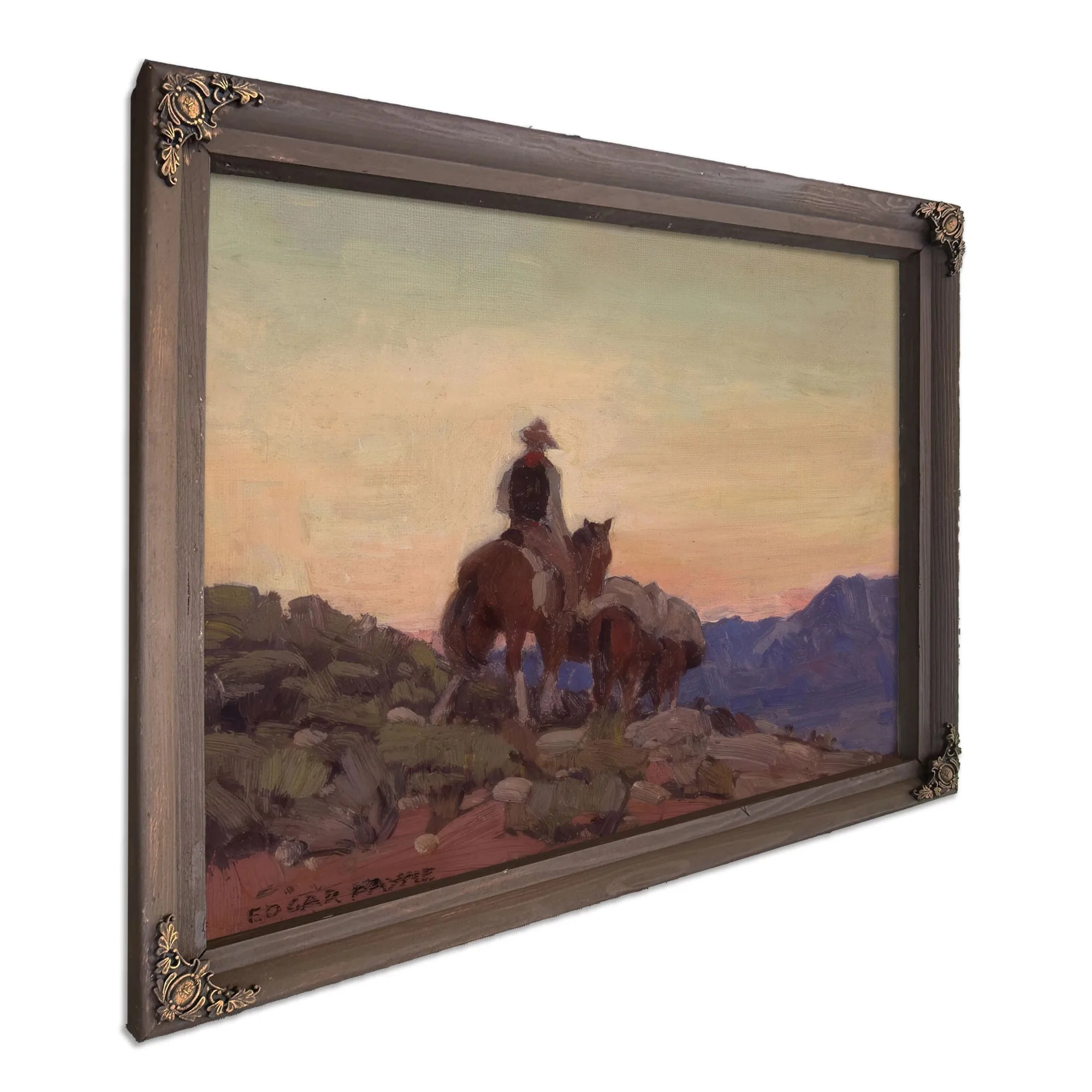 Lone Packer By Edgar Payne Fine Art Print