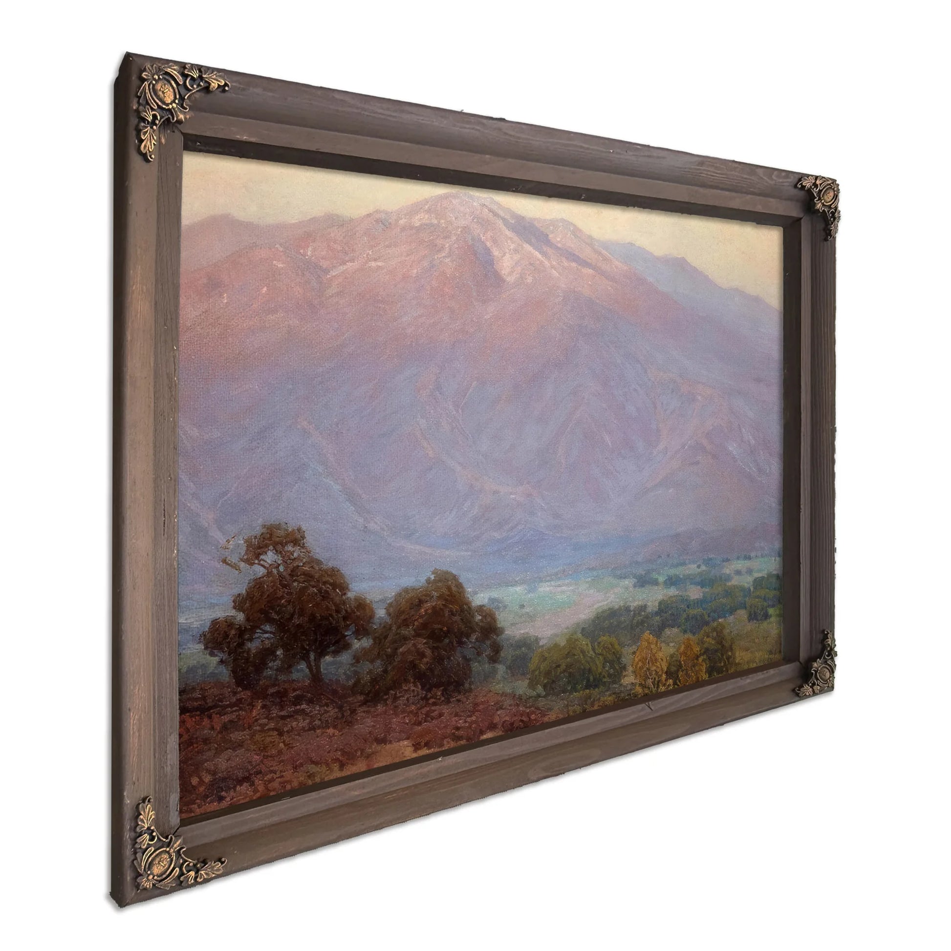 Mountains At Sunset, Santa Barbara By Edgar Payne Fine Art Print