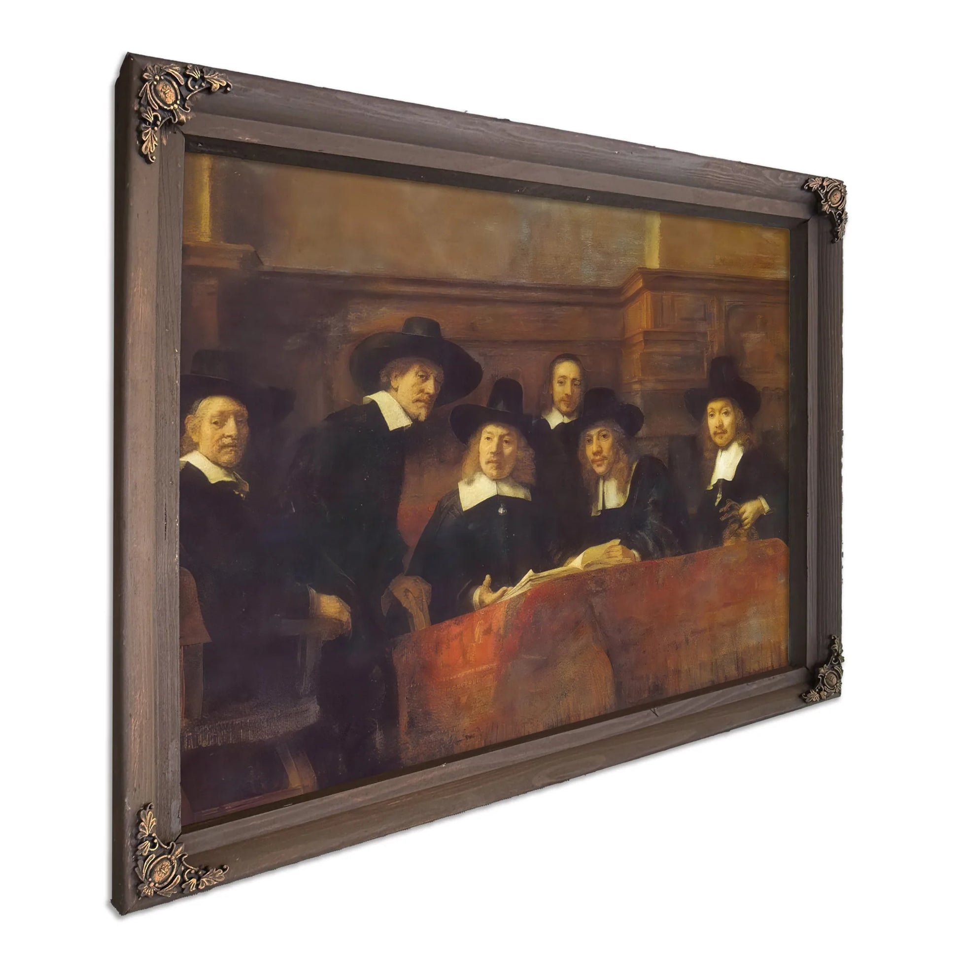 The Syndics Of The Cothmake's Guild, 1662 By Rembrandt Fine Art Print