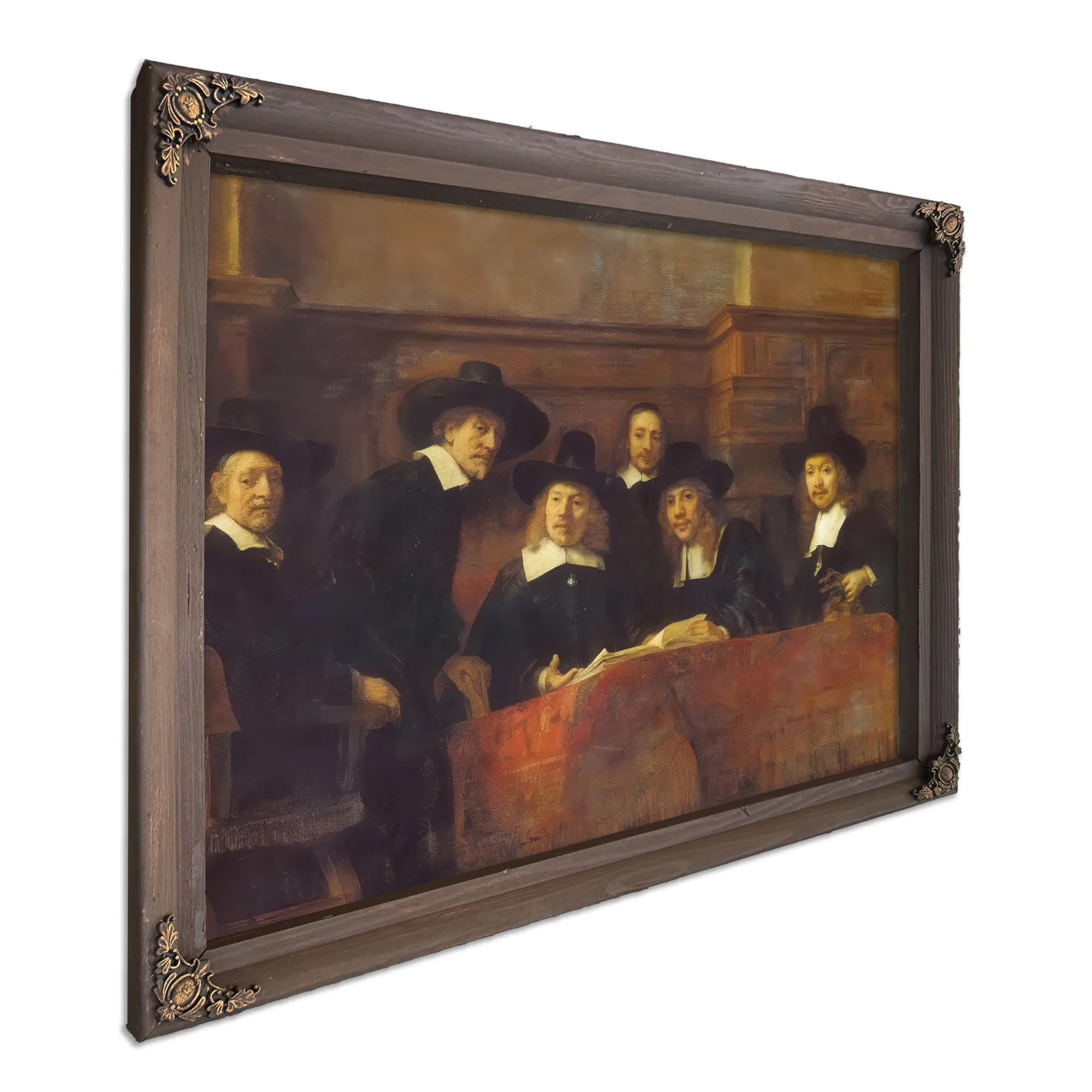 The Syndics Of The Cothmake's Guild, 1662 By Rembrandt Fine Art Print