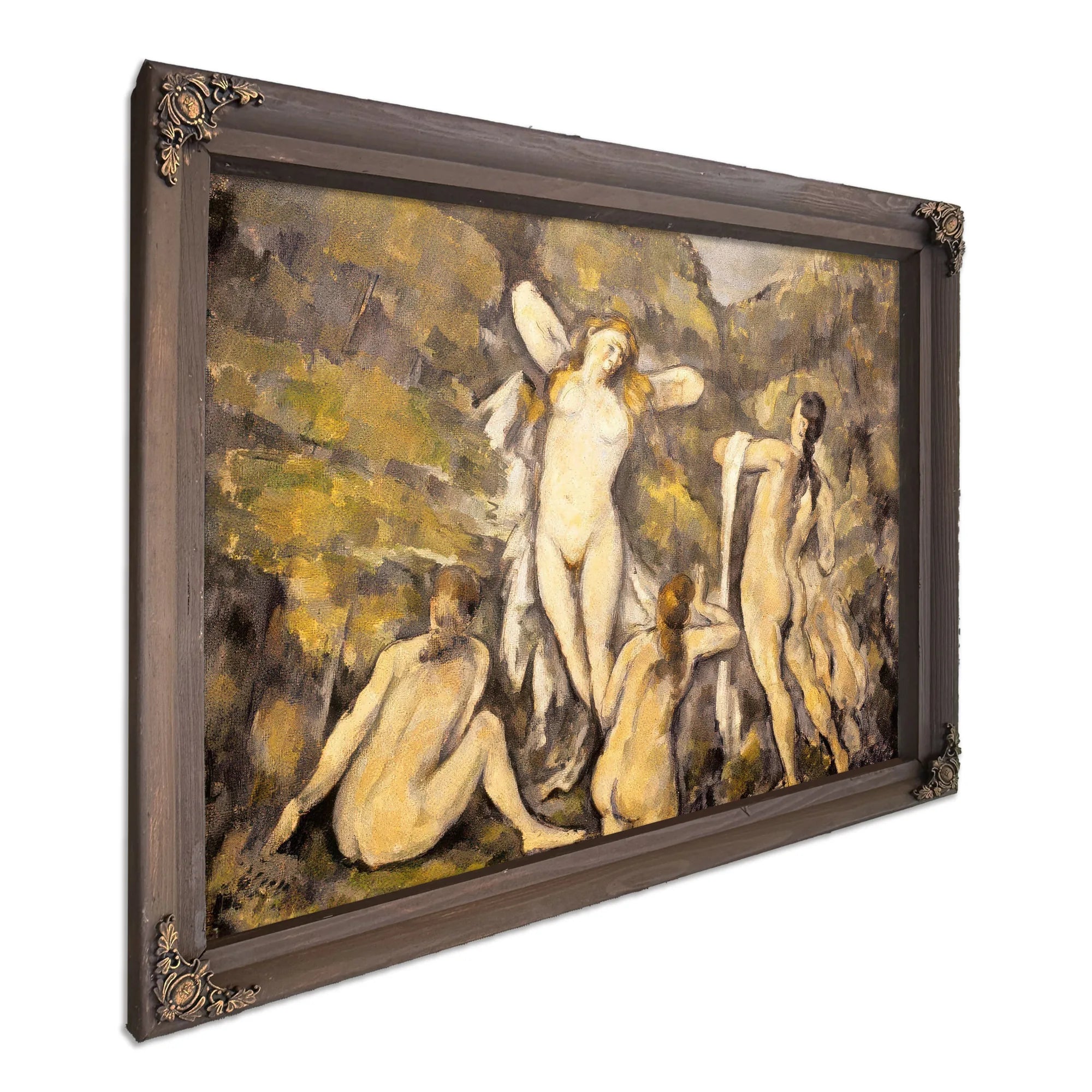 Bathers By Paul Cezanne Fine Art Print