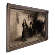 The Reprimand By Eastman Johnson Fine Art Print