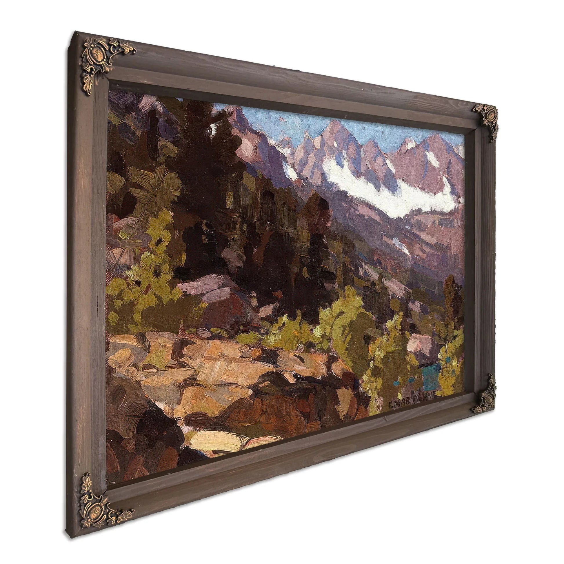 Sierras, Lake Payne By Edgar Payne Fine Art Print