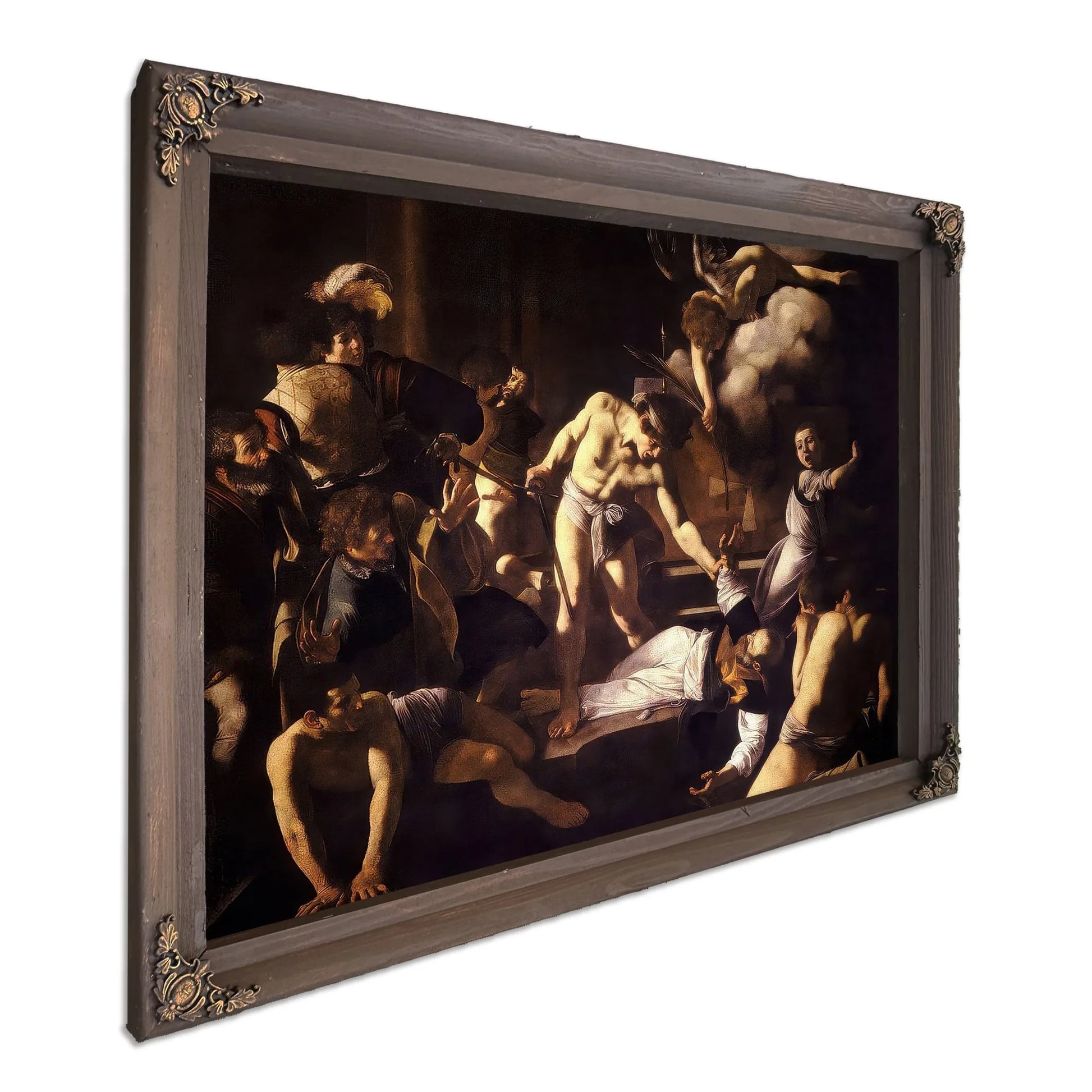 The Martyrdom Of Saint Matthew By Caravaggio Fine Art Print