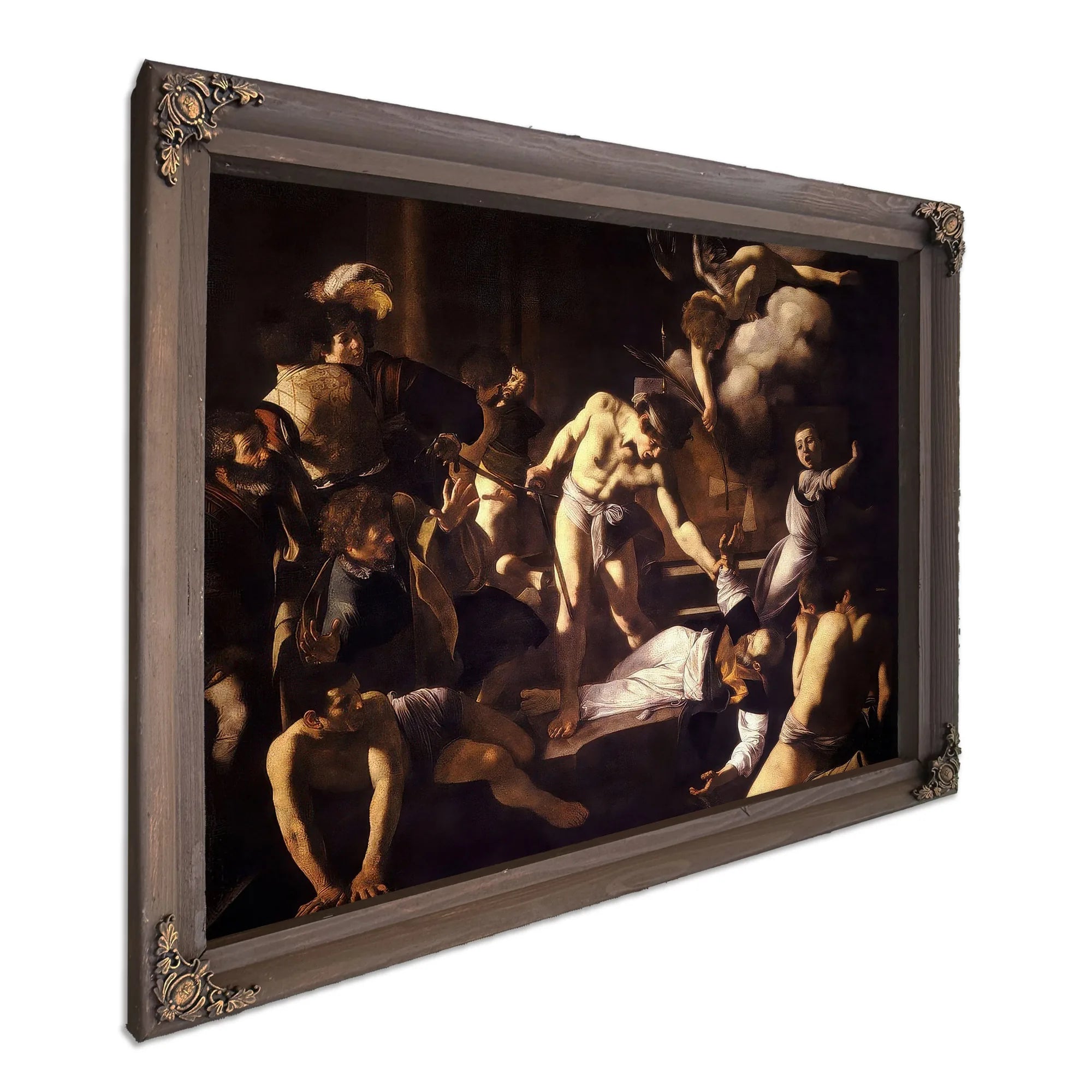 The Martyrdom Of Saint Matthew By Caravaggio Fine Art Print