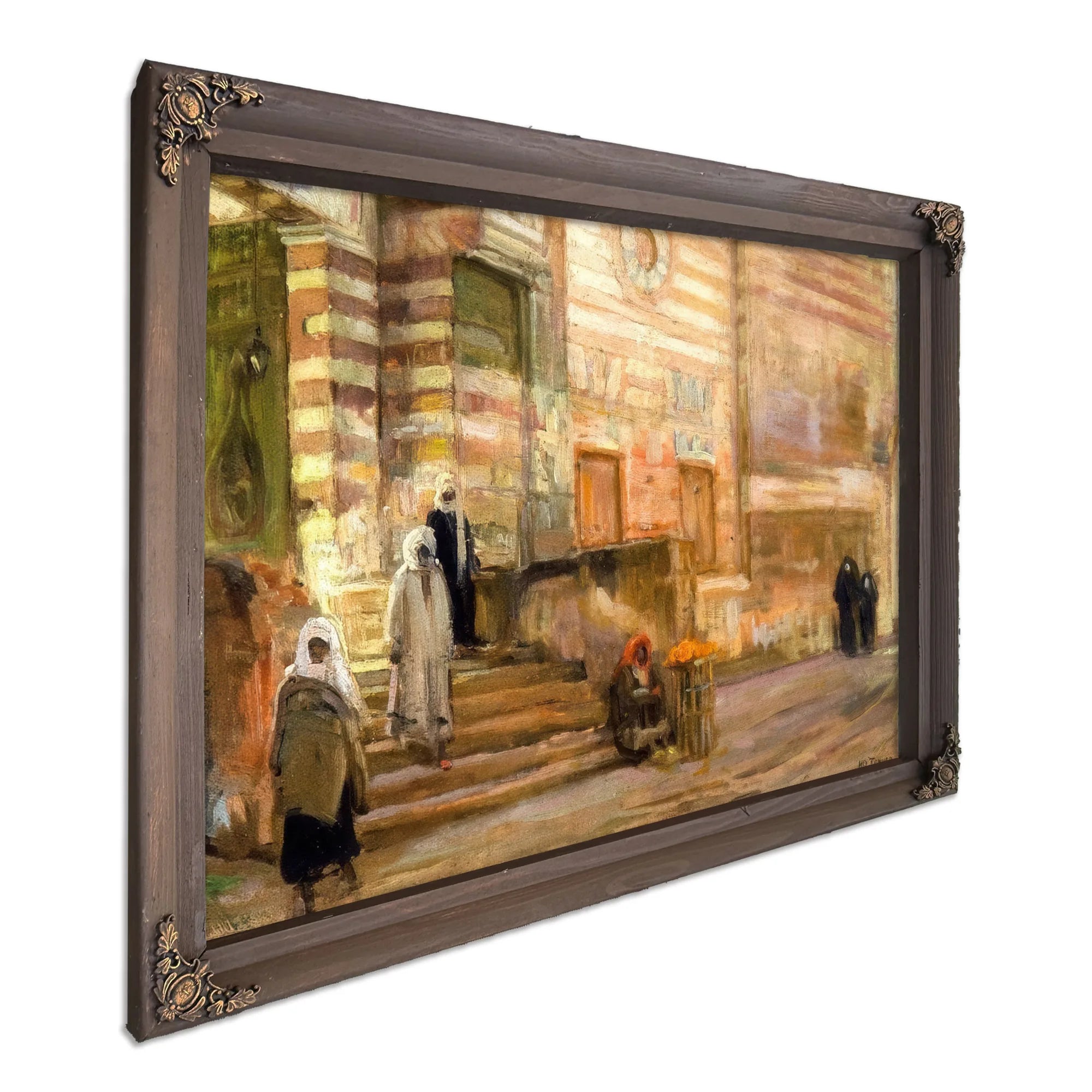 A Mosque In Cairo By Henry Ossawa Tanner Fine Art Print