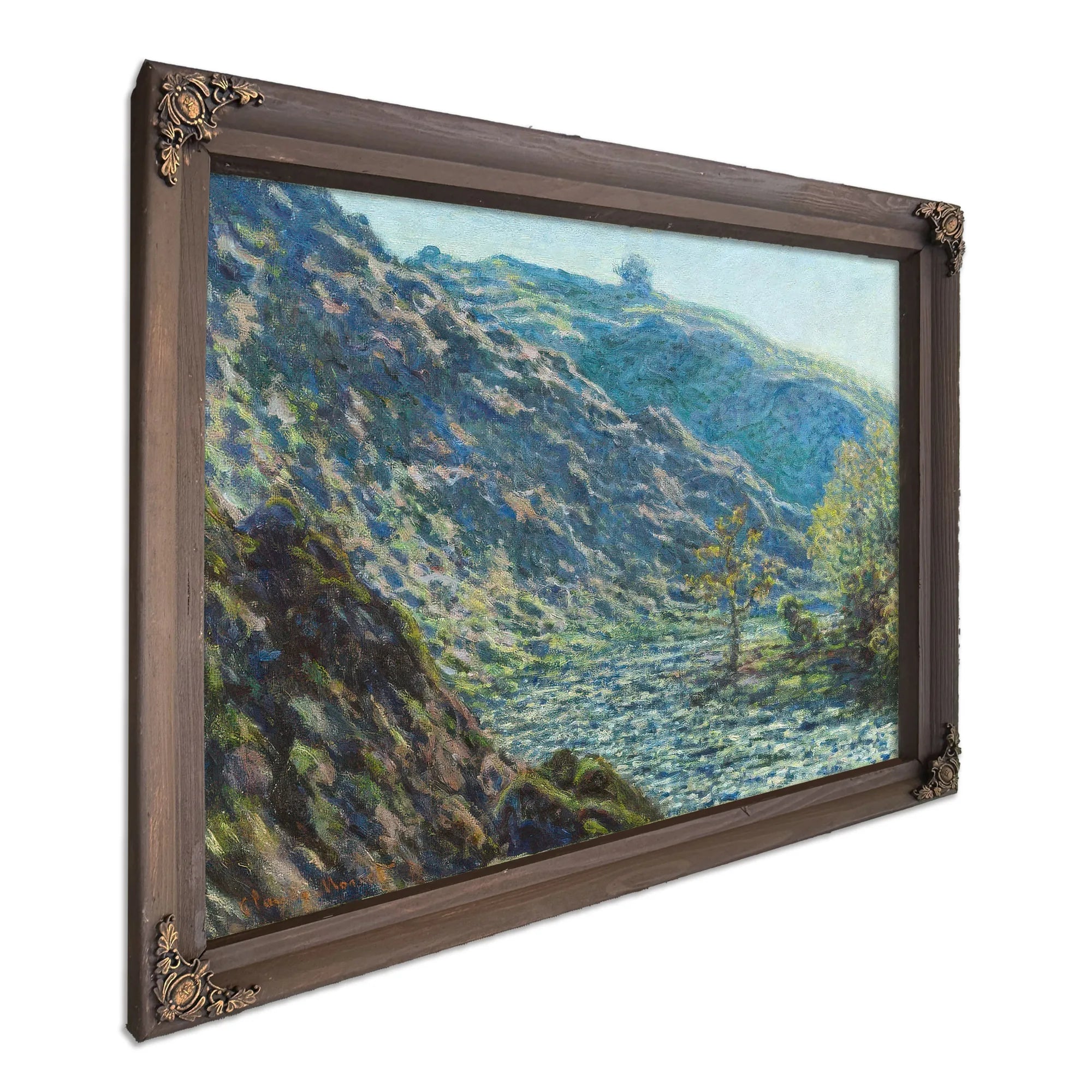 The Petite Creuse River By Claude Monet Fine Art Print