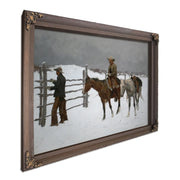 Remington The Fall Of The Cowboy by Frederic Remington