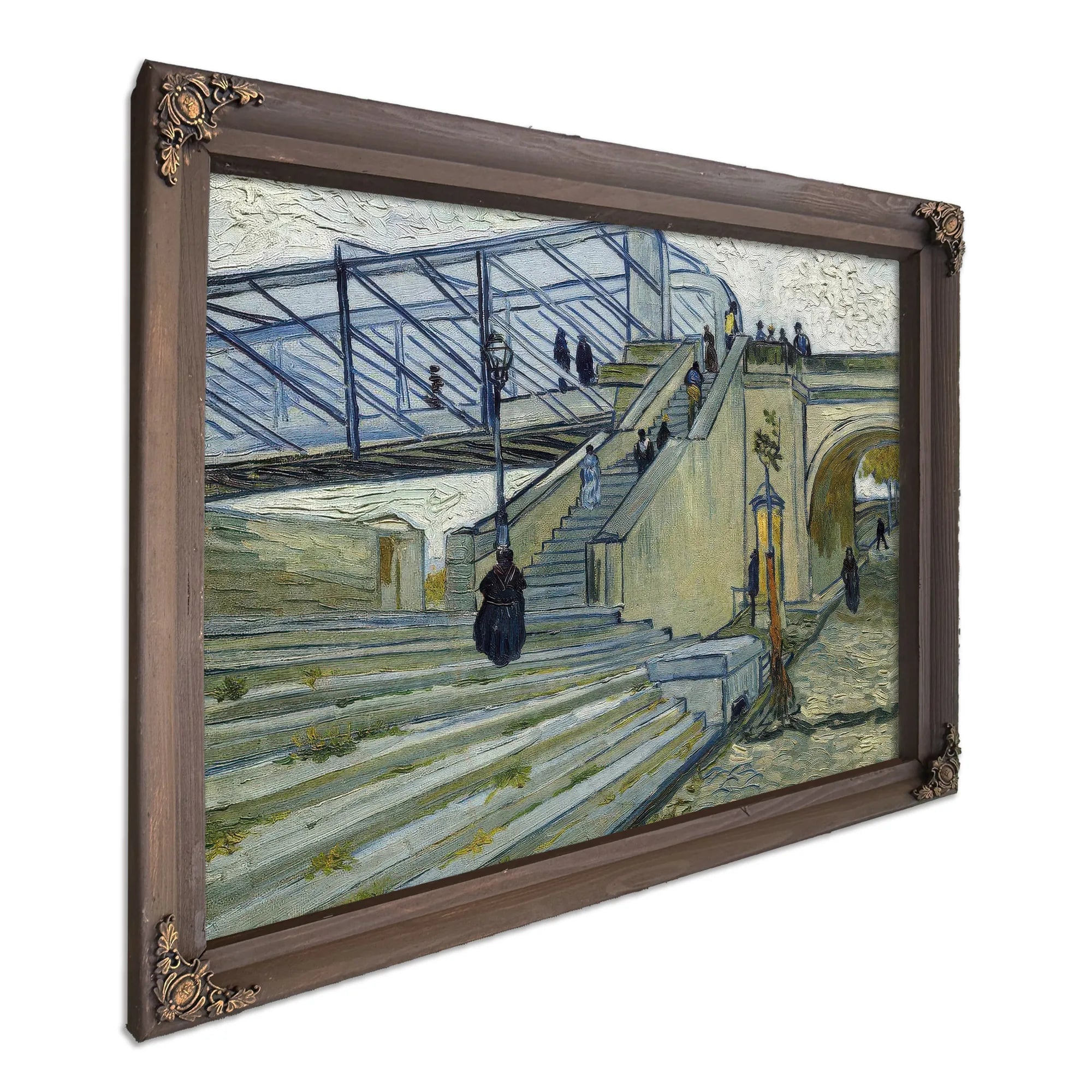 Le Pont De Trinquetaille By Vincent Van Gogh Fine Art Print