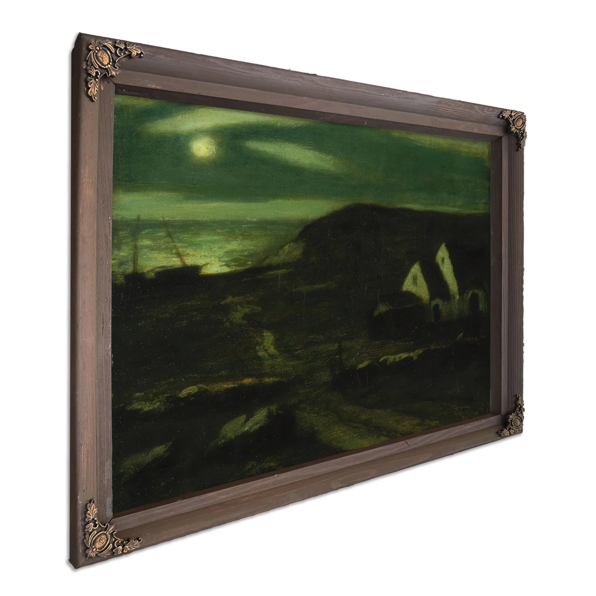 Fishermen's Huts By Ryder, Albert Pinkham Fine Art Print
